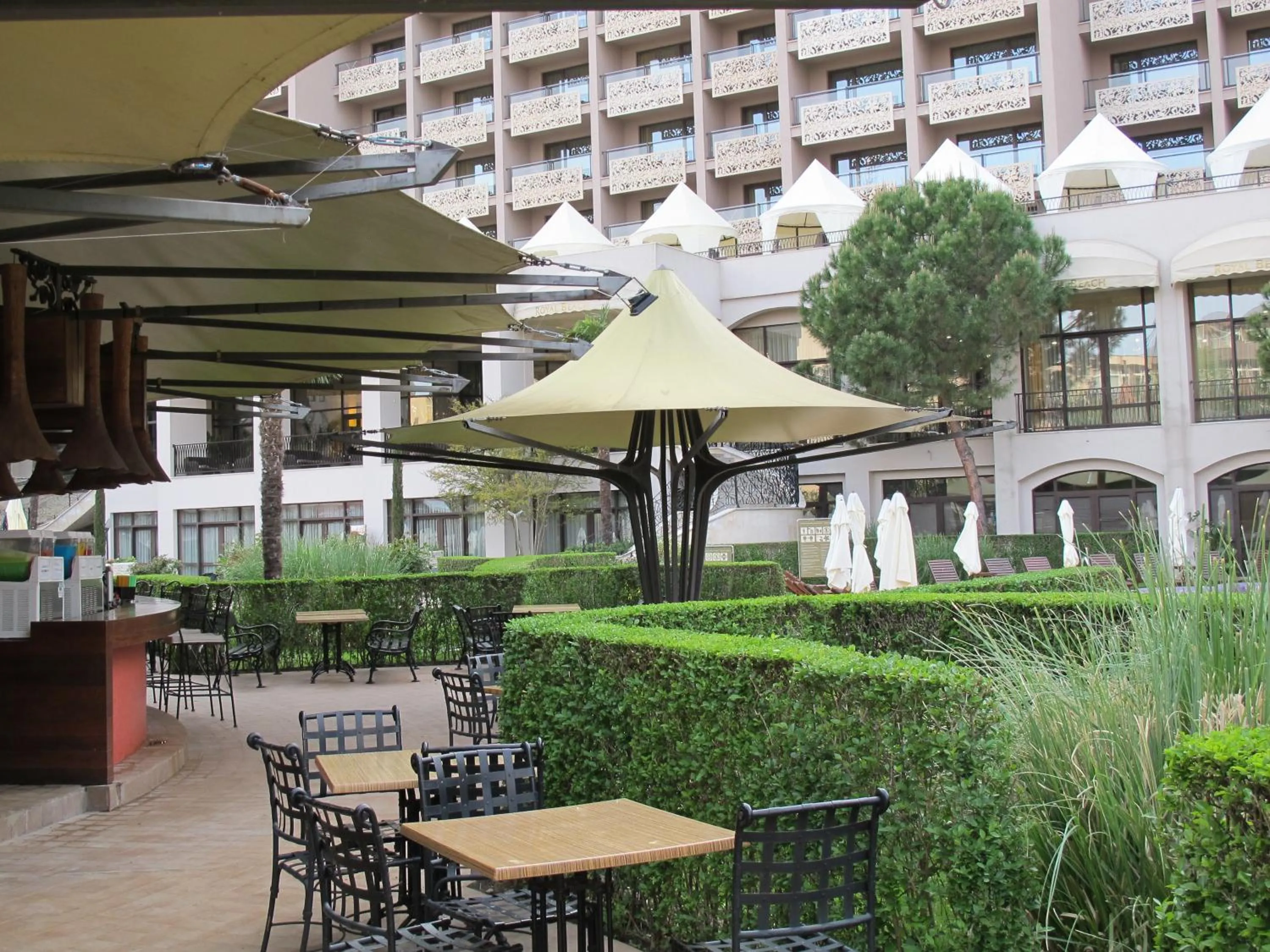 Patio in Barcelo Royal Beach Hotel
