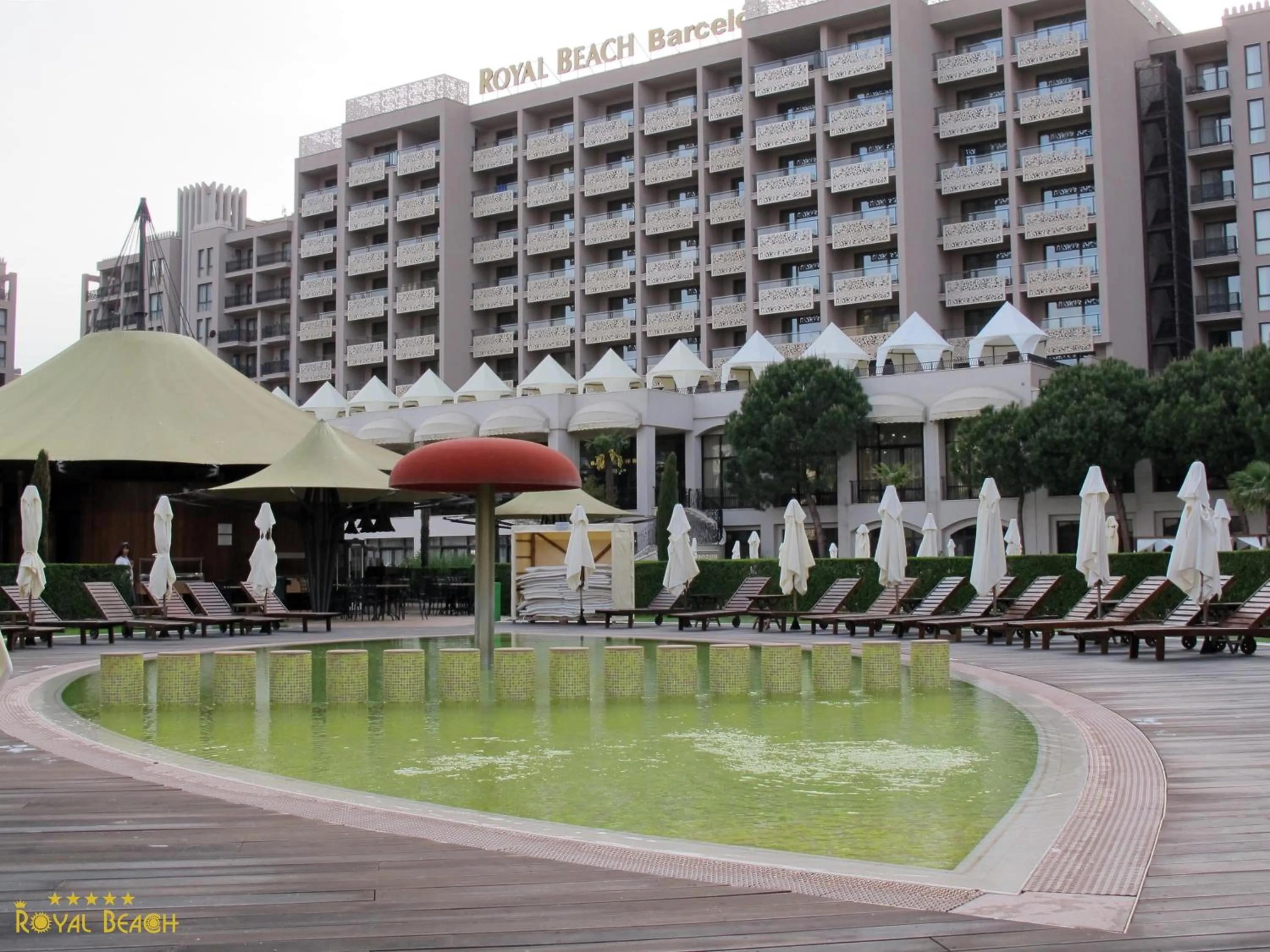 Aqua park, Swimming Pool in Barcelo Royal Beach Hotel