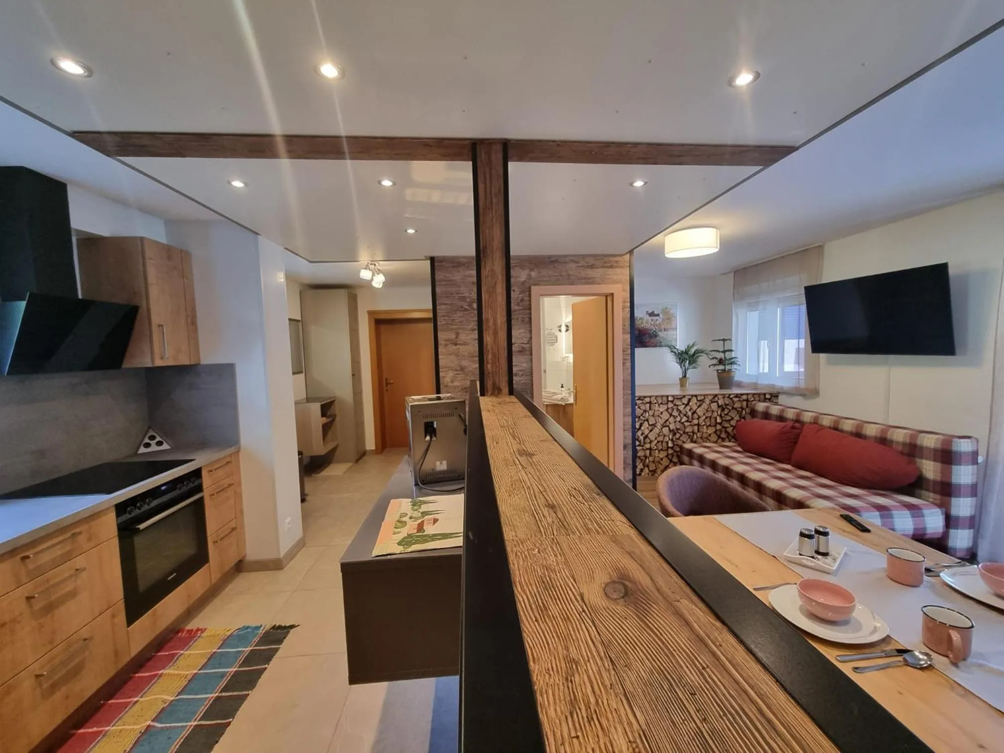 Living room in Hotel Gletschermühle