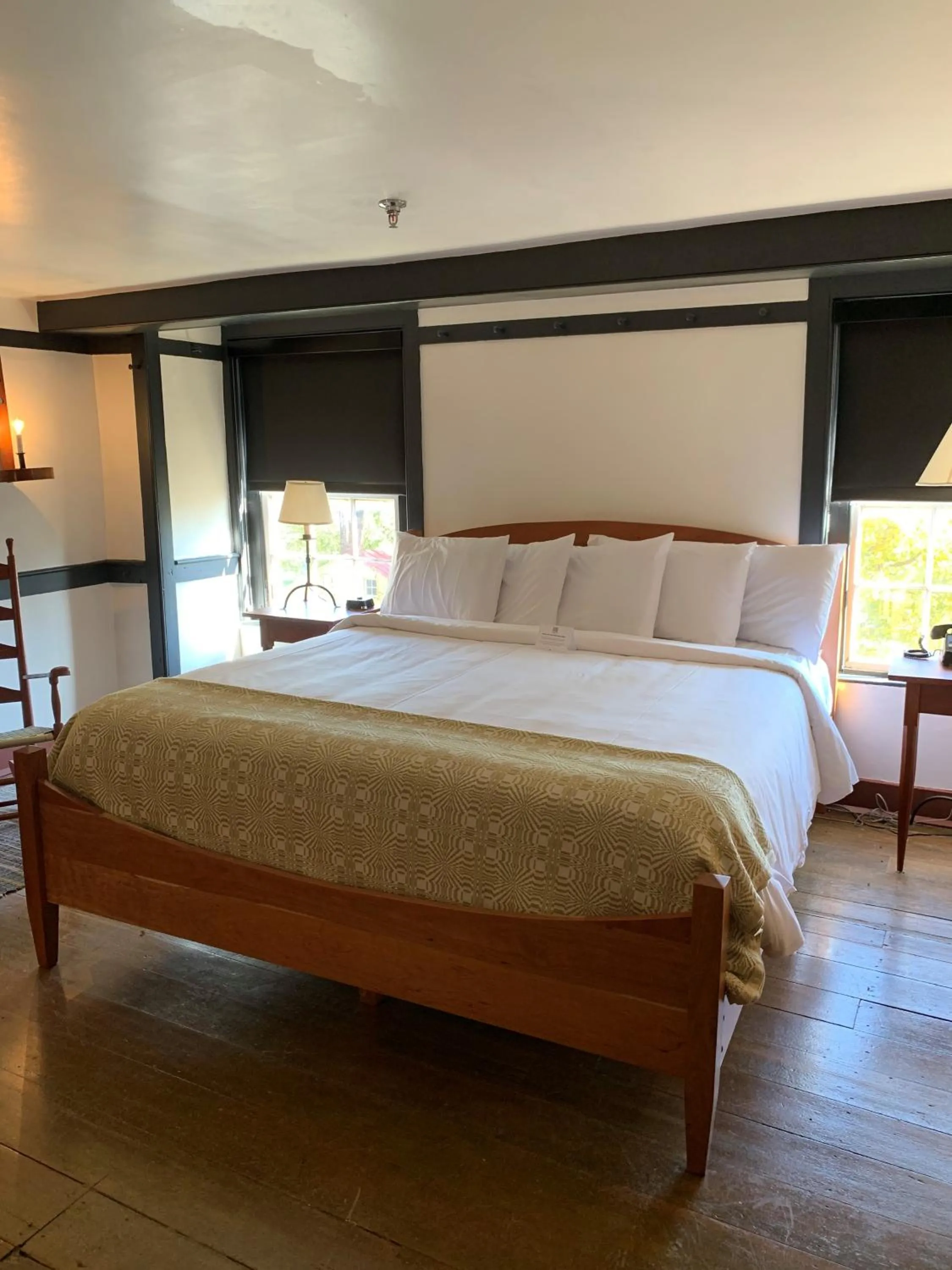 Bed in Shaker Village of Pleasant Hill
