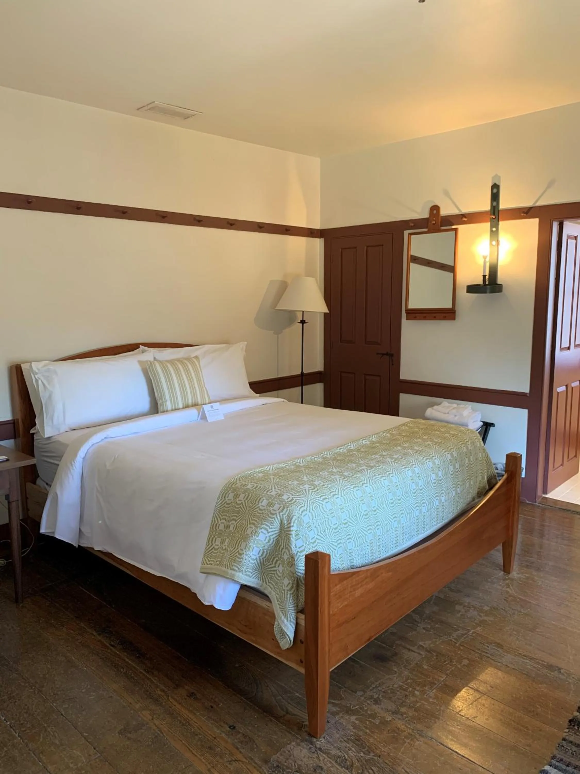 Bed in Shaker Village of Pleasant Hill