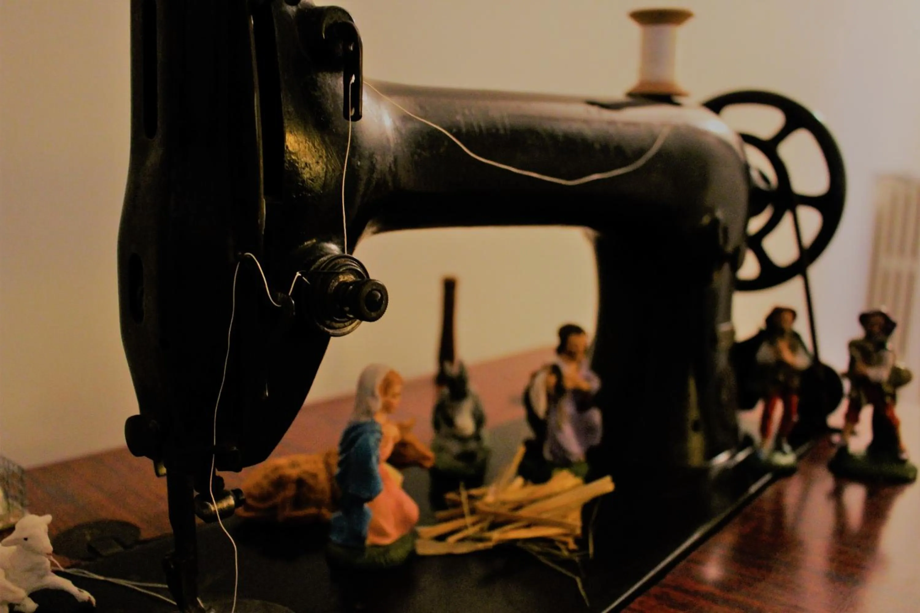 Communal lounge/ TV room in B&B 'A Puteca