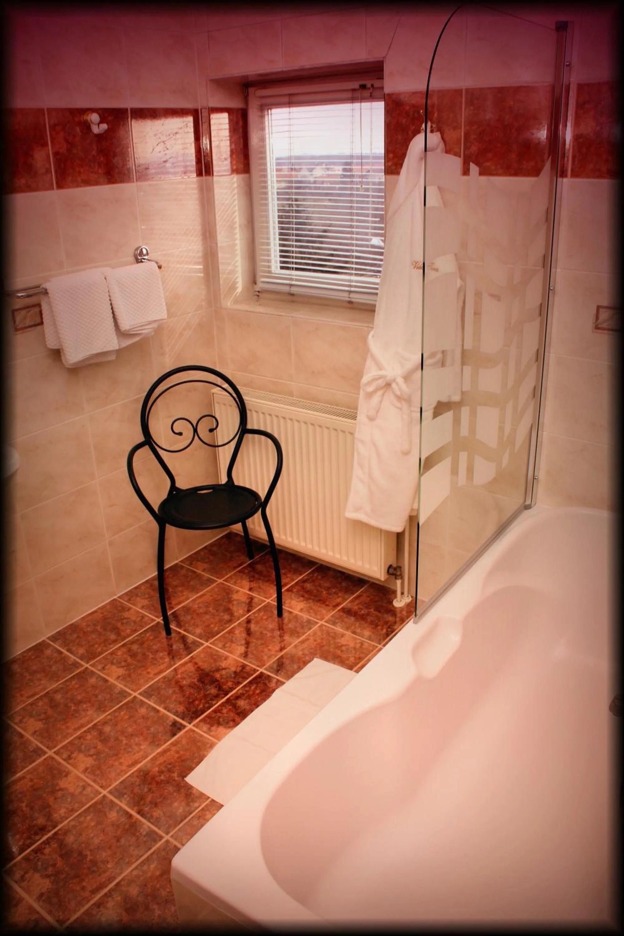 Bathroom in Hotel Vila Tina