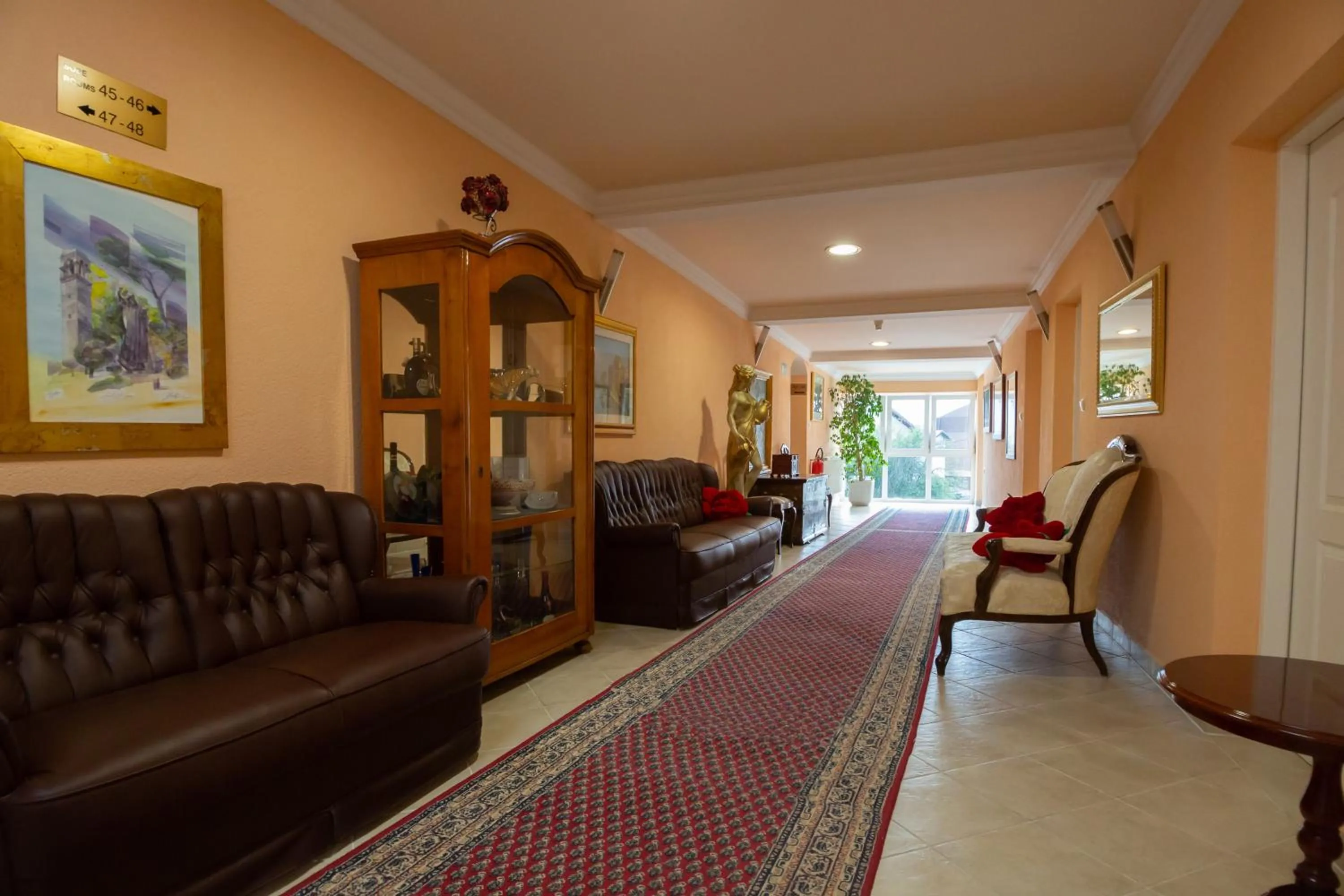 Lobby or reception in Hotel Vila Tina