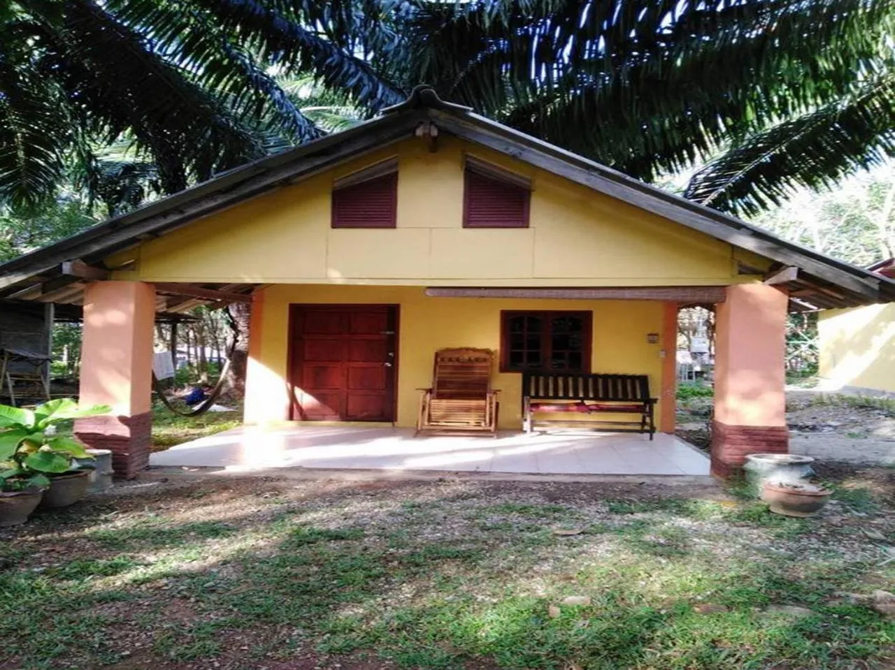 Facade/entrance in Som PalmGarden