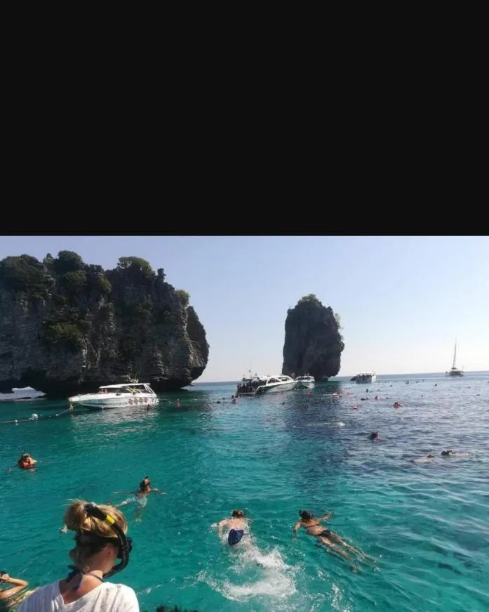 Quiet street view in Som PalmGarden