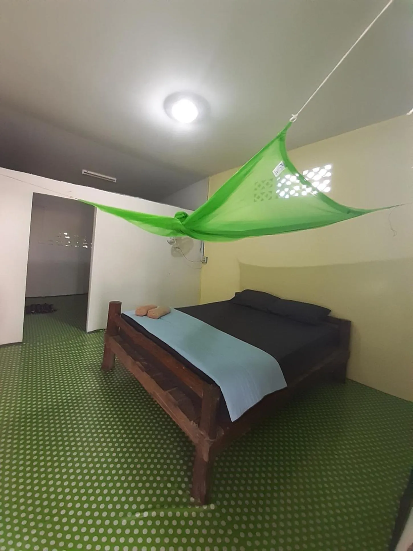 Bedroom, Bed in Som PalmGarden