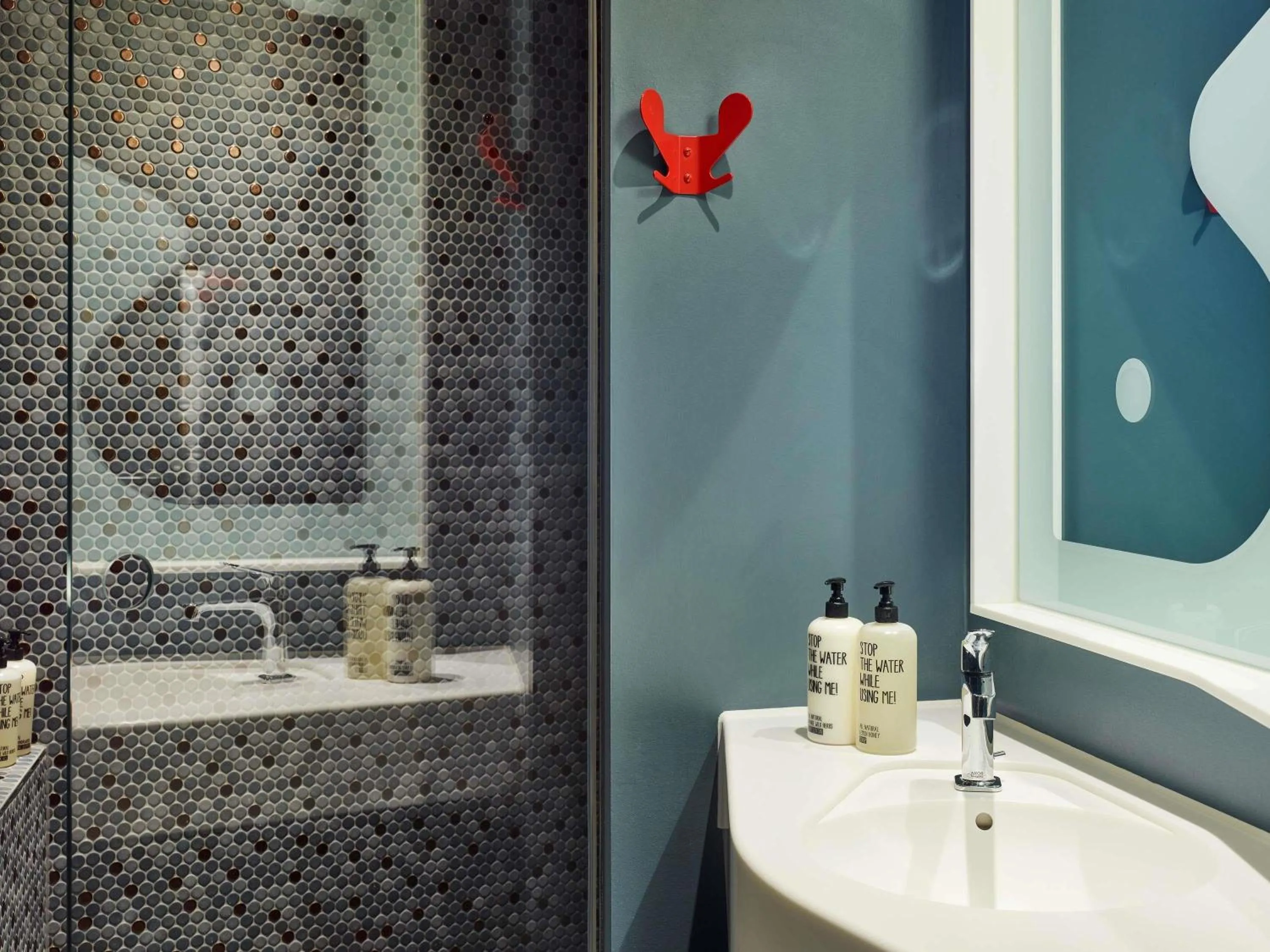 Bedroom in 25hours Hotel Zürich West