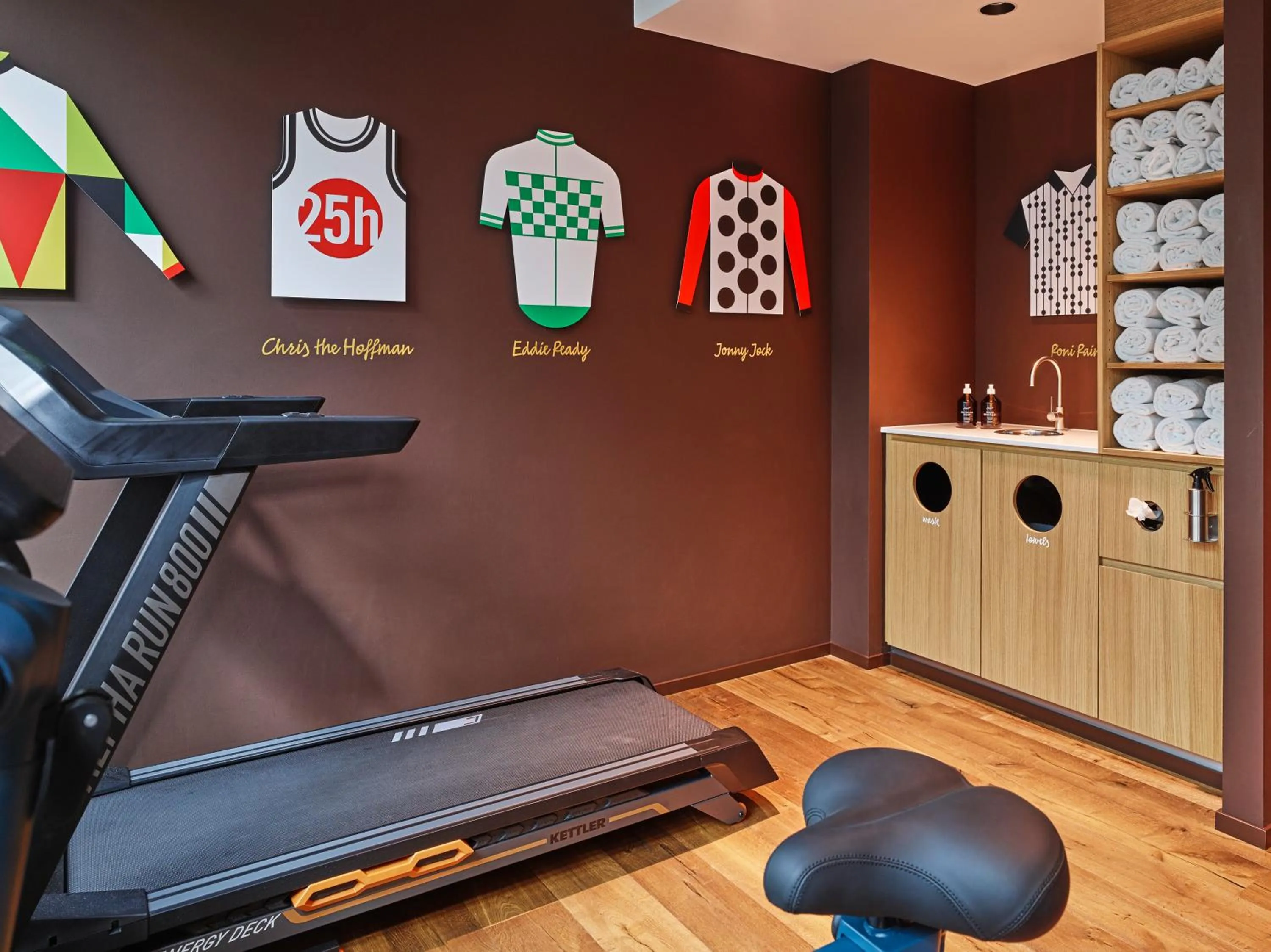Sports in 25hours Hotel Zürich West