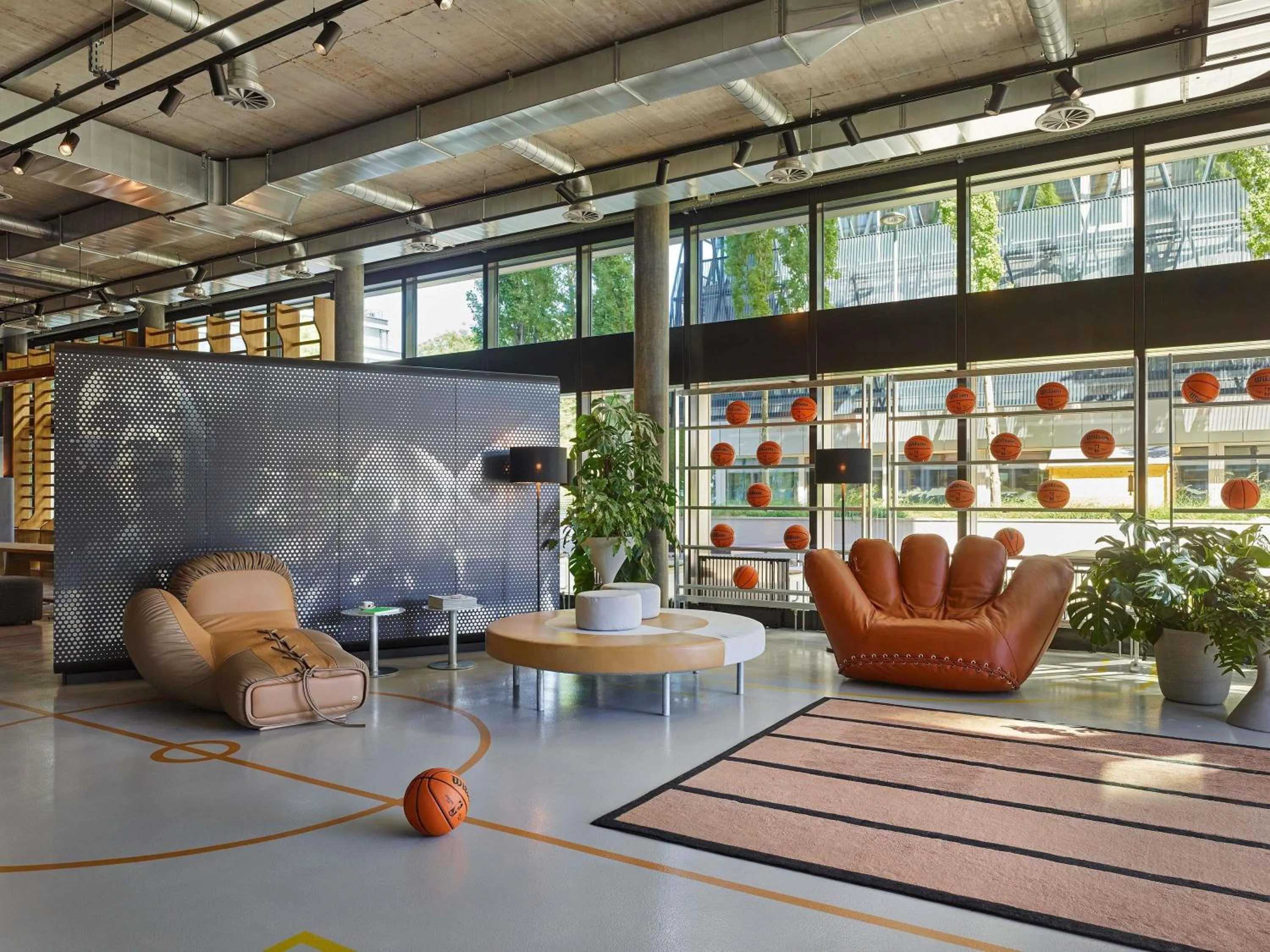 Property building in 25hours Hotel Zürich West