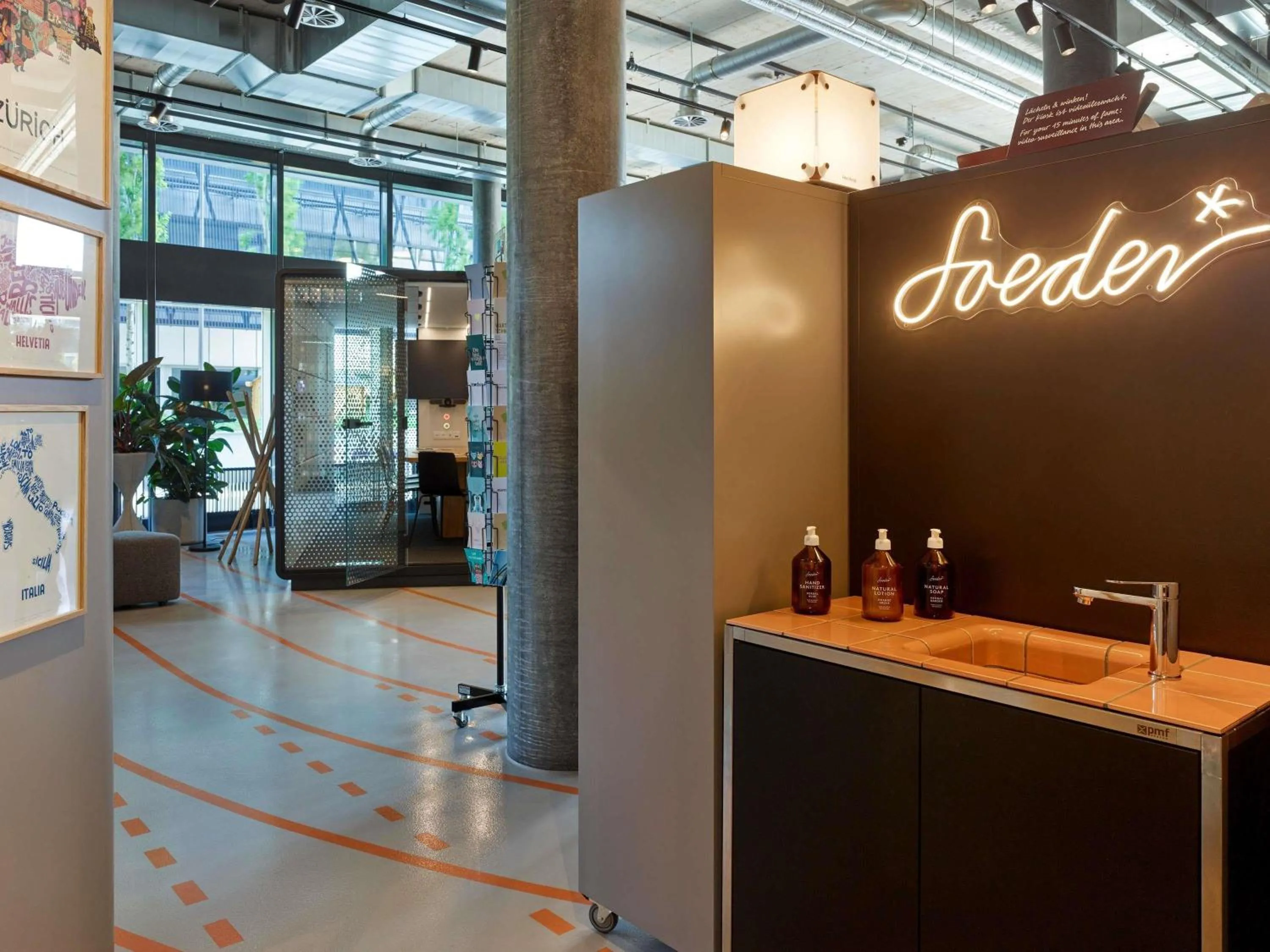 Property building in 25hours Hotel Zürich West