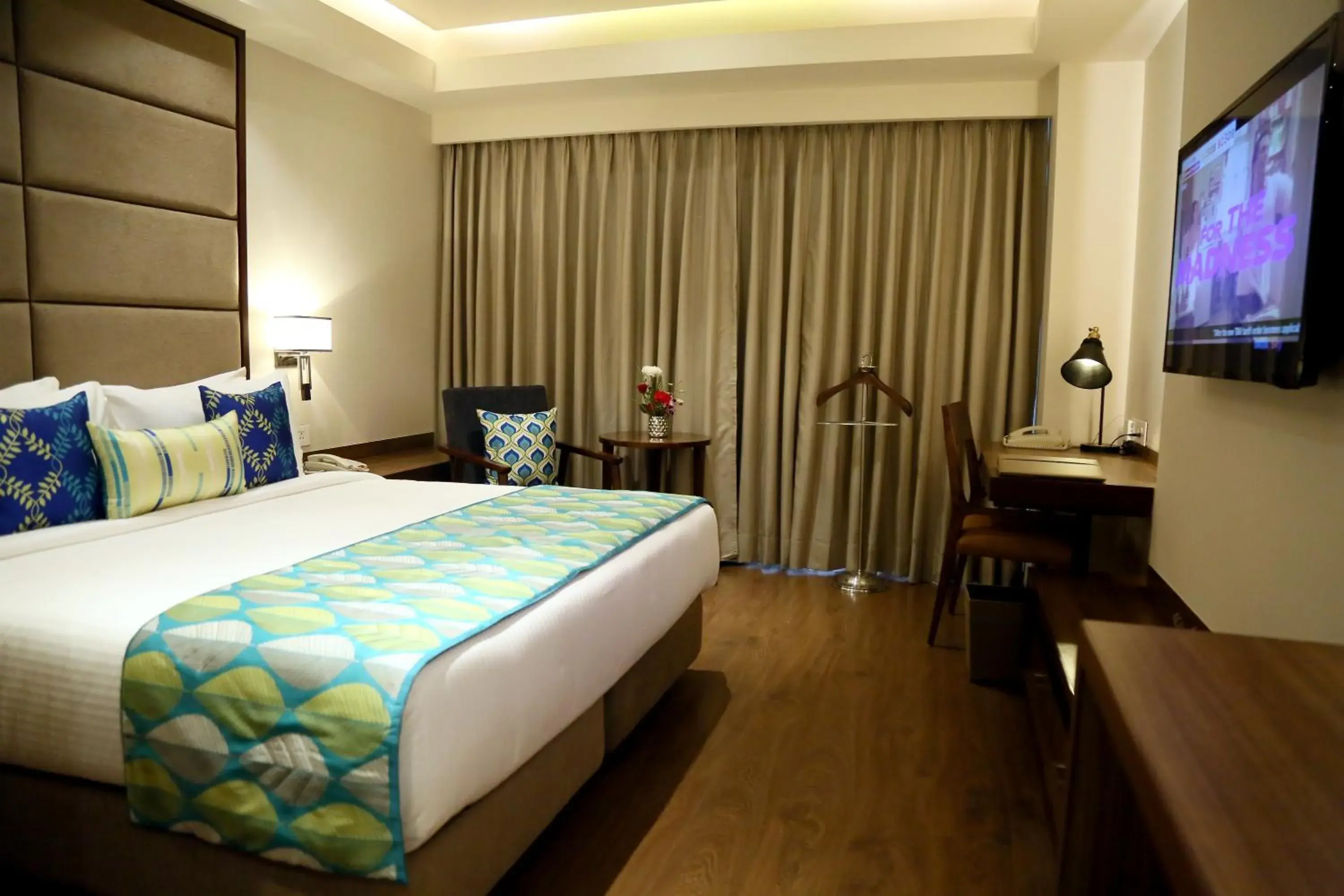 Deluxe Room with 15% discount on Food and soft Beverages,20% discount on laundry,Early check-in and Late check-out subjected to availability - single occupancy in Fortune Avenue, Jalandhar - Member ITC Hotels' Group Deluxe Room with 15% discount on Food and soft Beverages,20% discount on laundry,Early check-in and Late check-out subjected to availability - single occupancy in Fortune Avenue, Jalandhar - Member ITC Hotels' Group