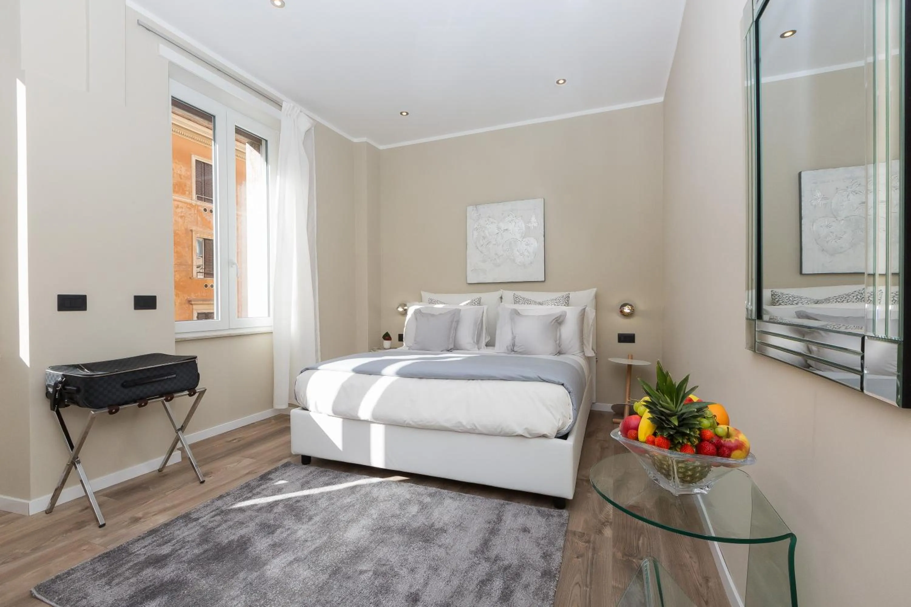 Bedroom, Bed in 126 Gracchi Suites