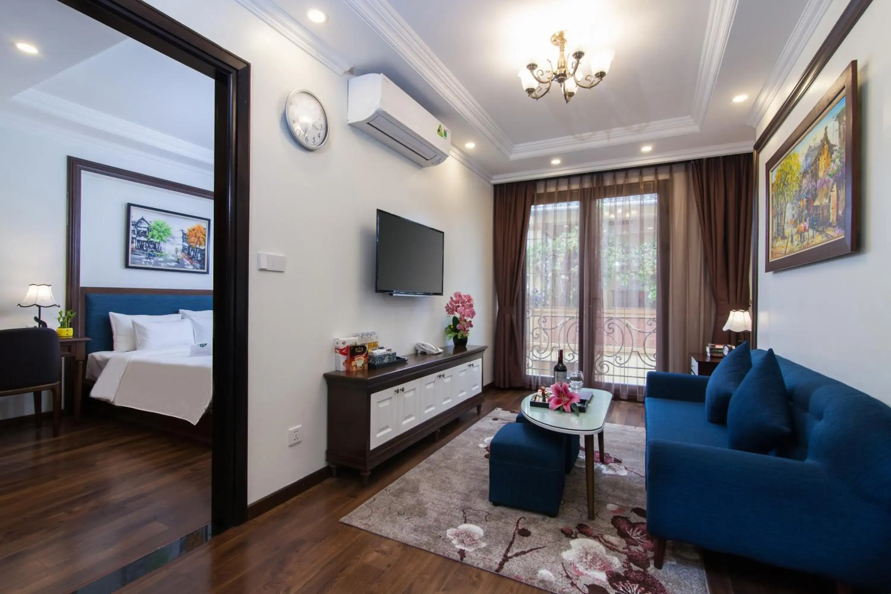 One Bedroom Suite with Balcony - single occupancy in Hanoi Central Hotel & Residences One Bedroom Suite with Balcony - single occupancy in Hanoi Central Hotel & Residences