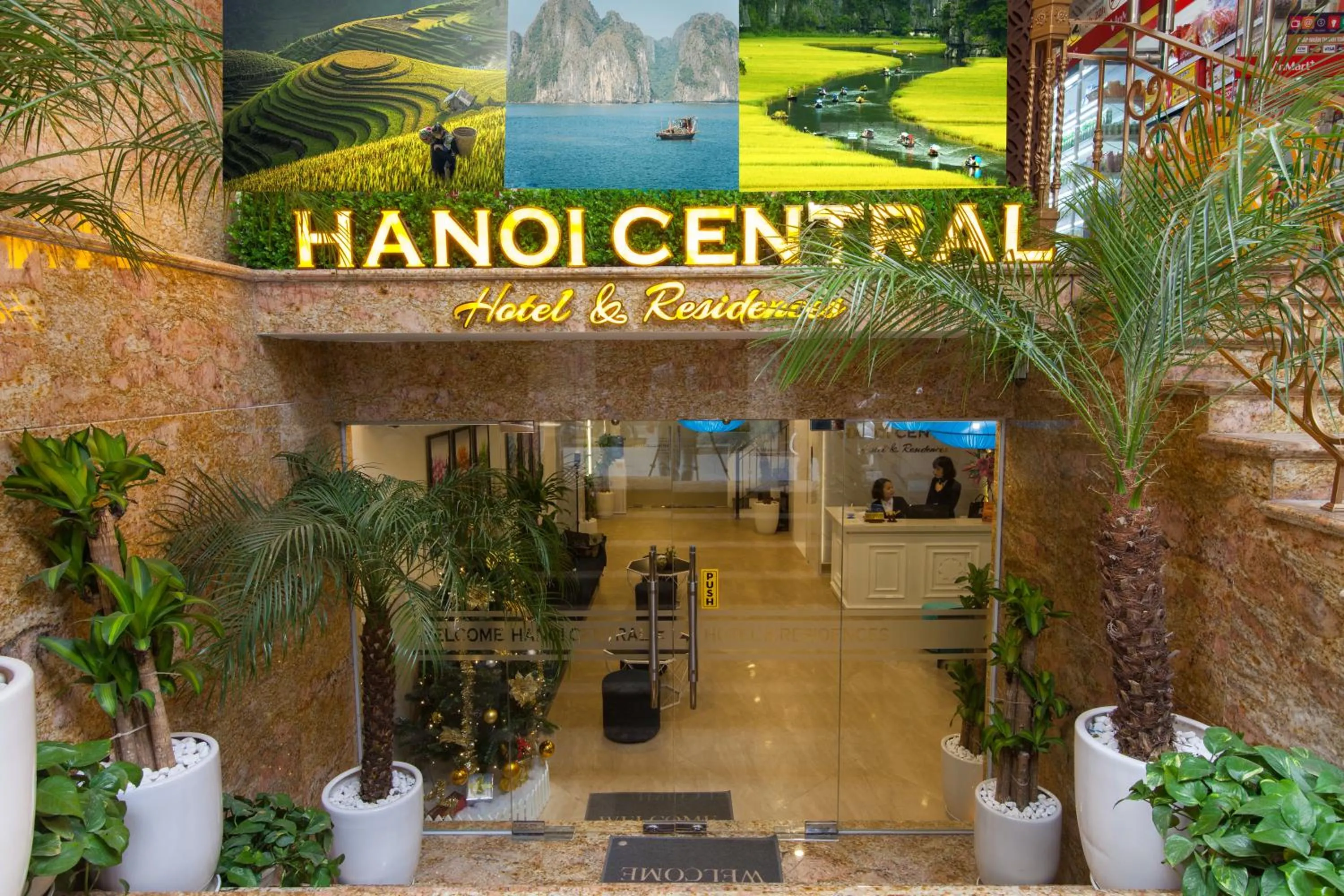 Property building in Hanoi Central Hotel & Residences