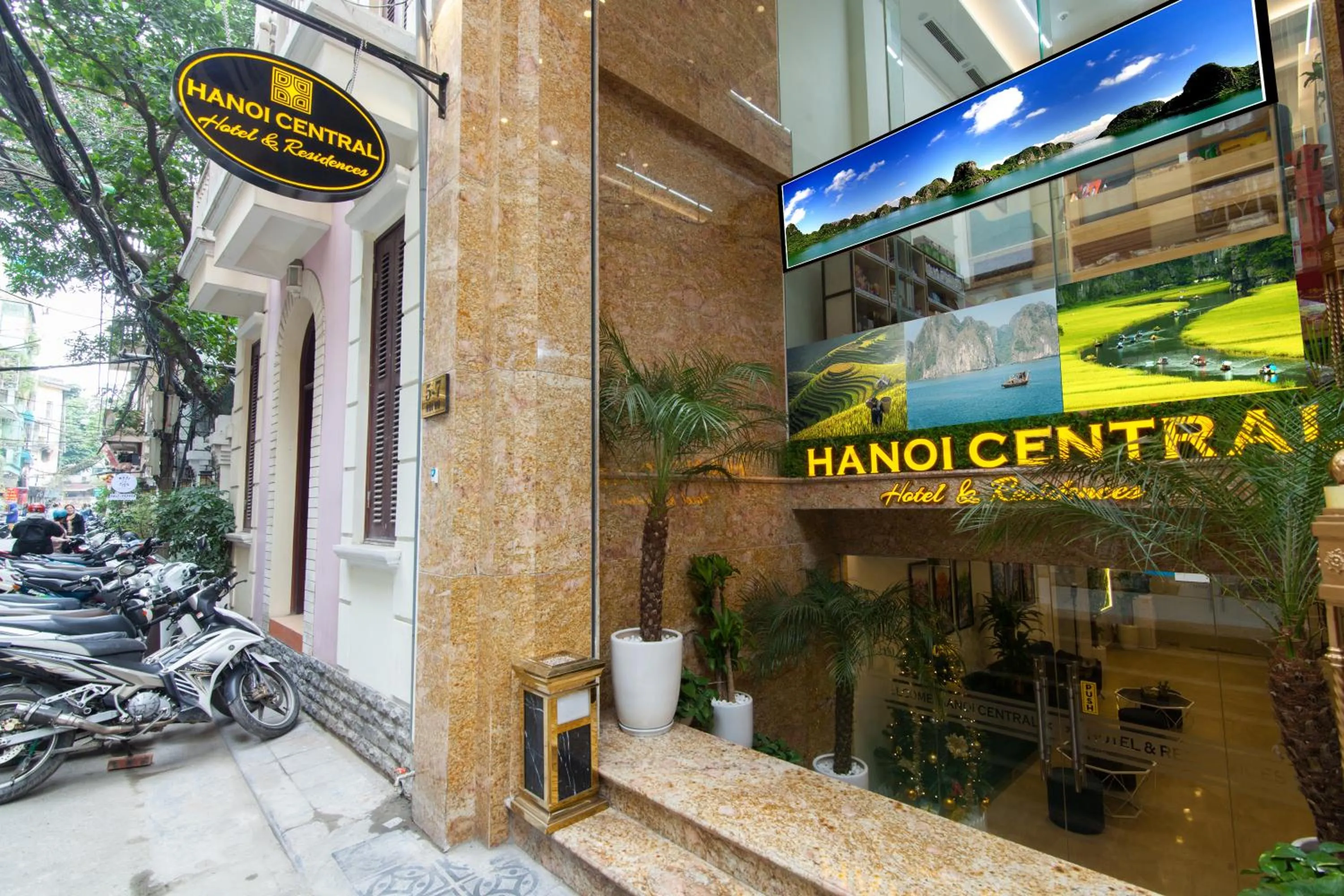 Property building in Hanoi Central Hotel & Residences