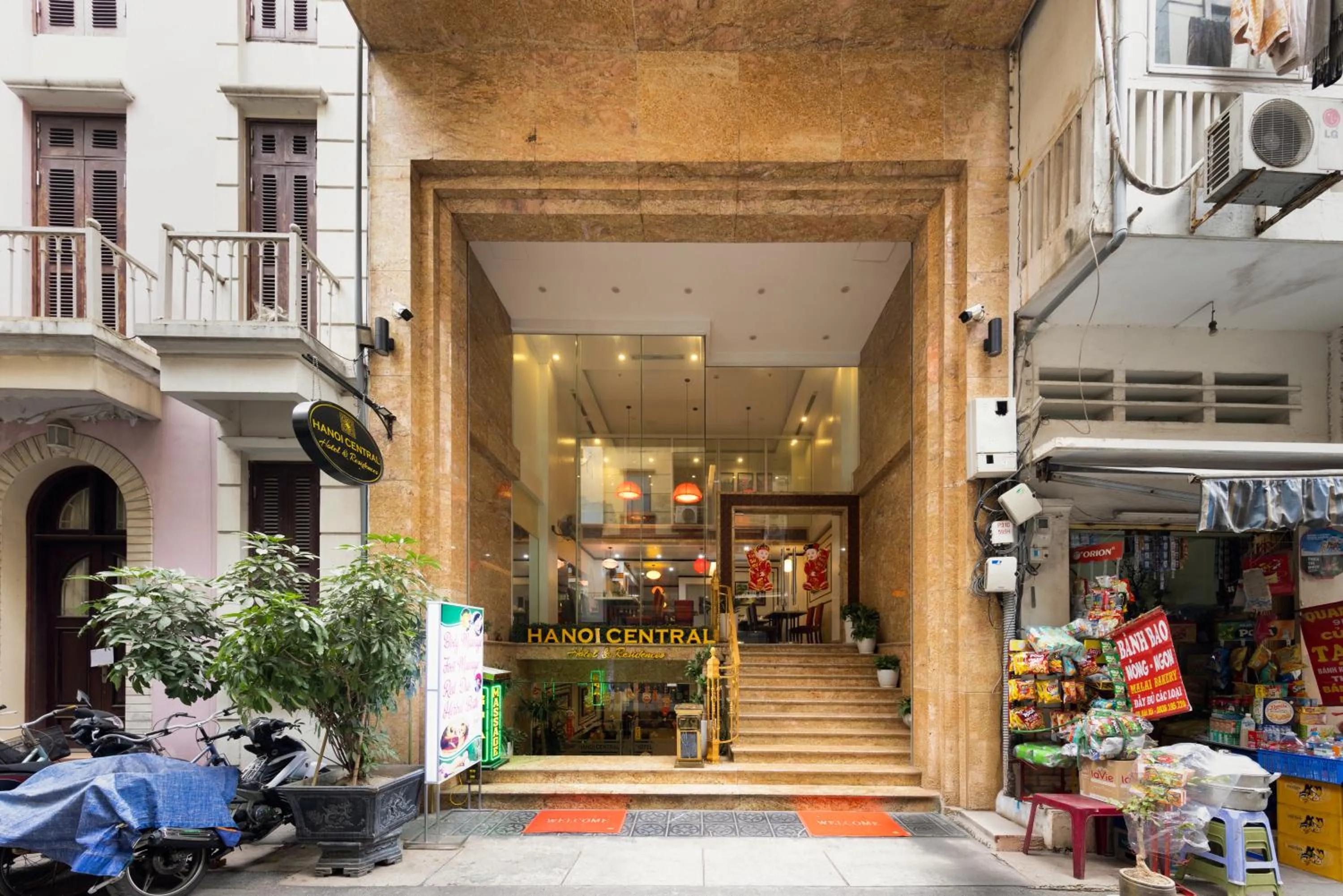 Property building in Hanoi Central Hotel & Residences