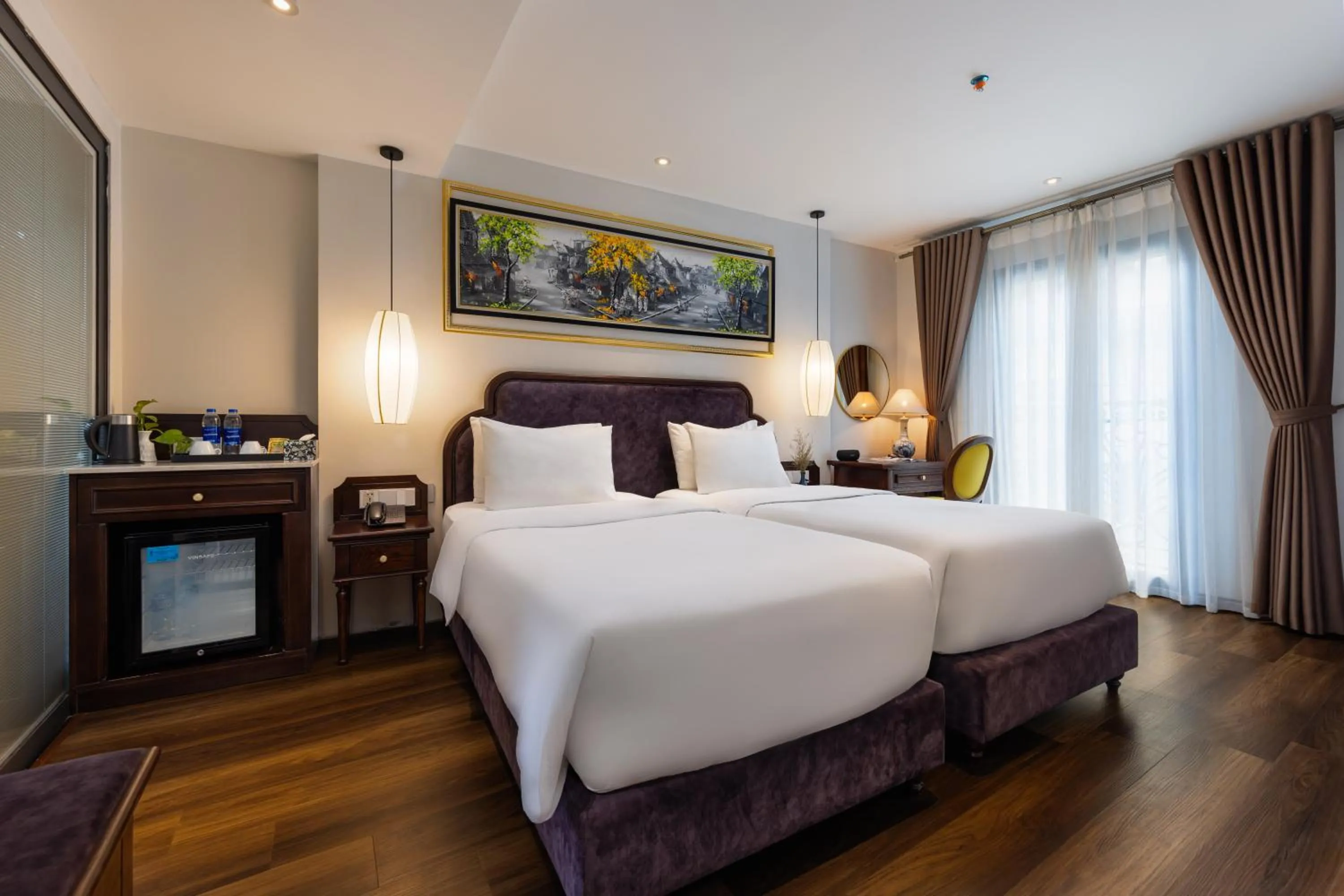 Photo of the whole room, Bed in Hanoi Central Hotel & Residences
