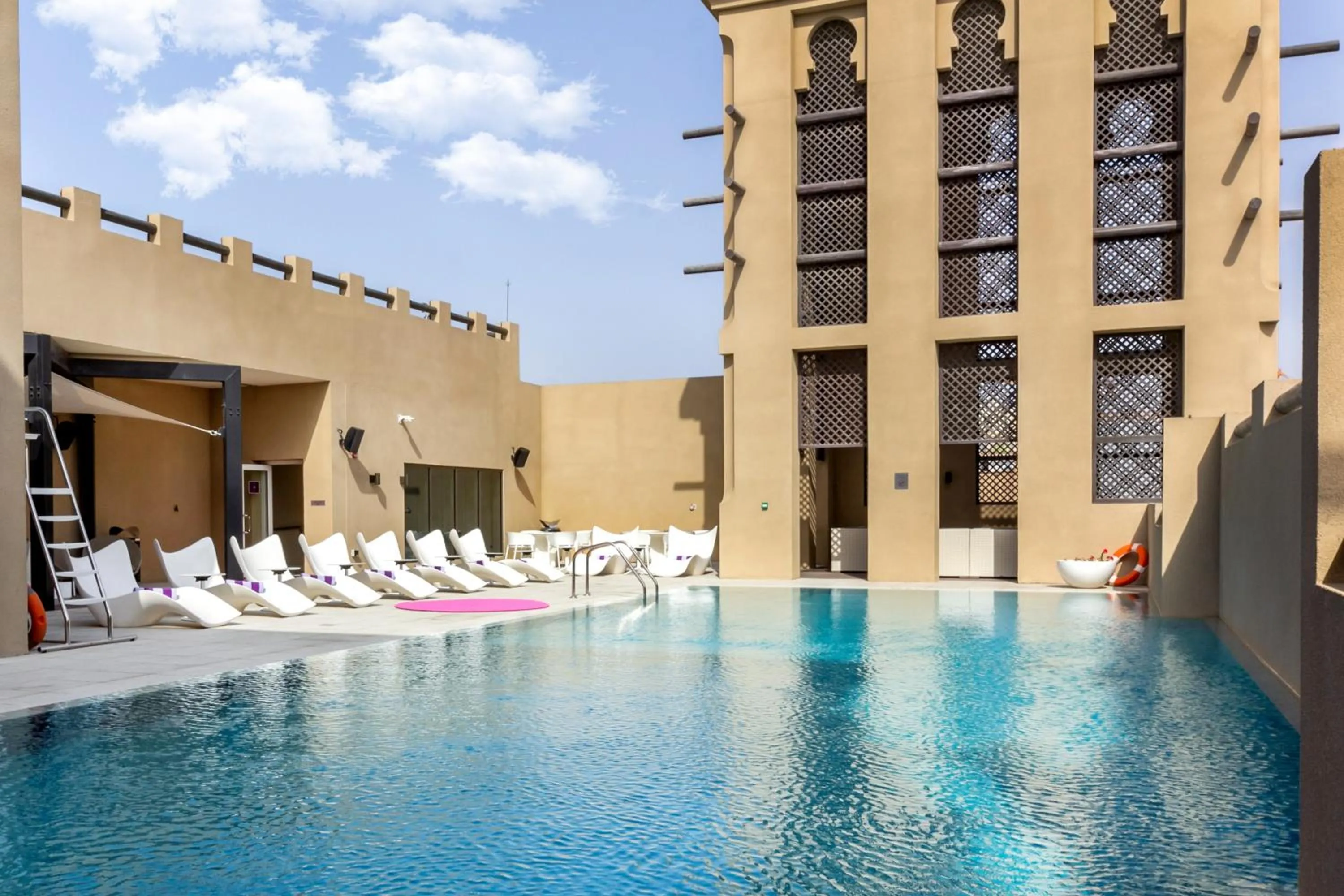 Swimming pool in Premier Inn Dubai Al Jaddaf