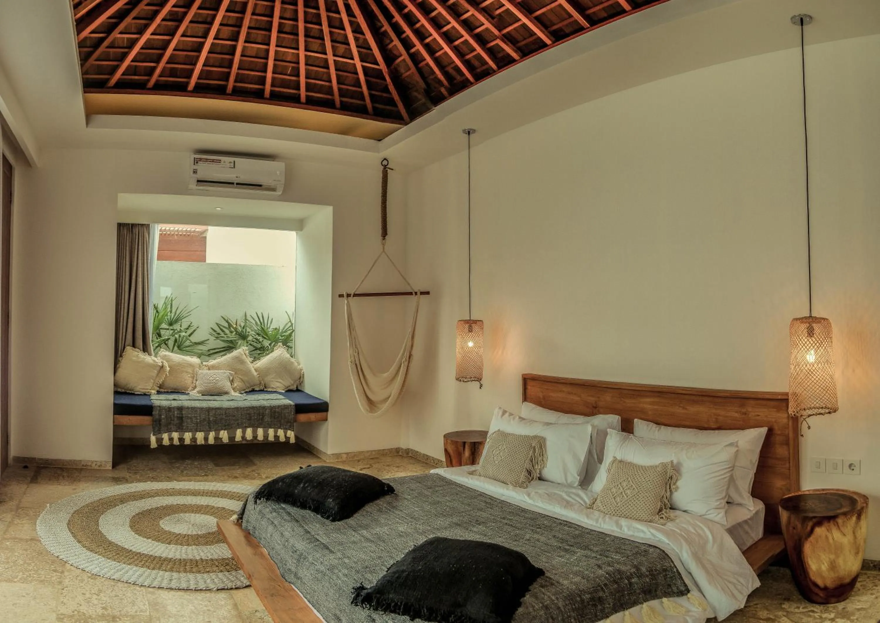 Bed in Kumbara Villas