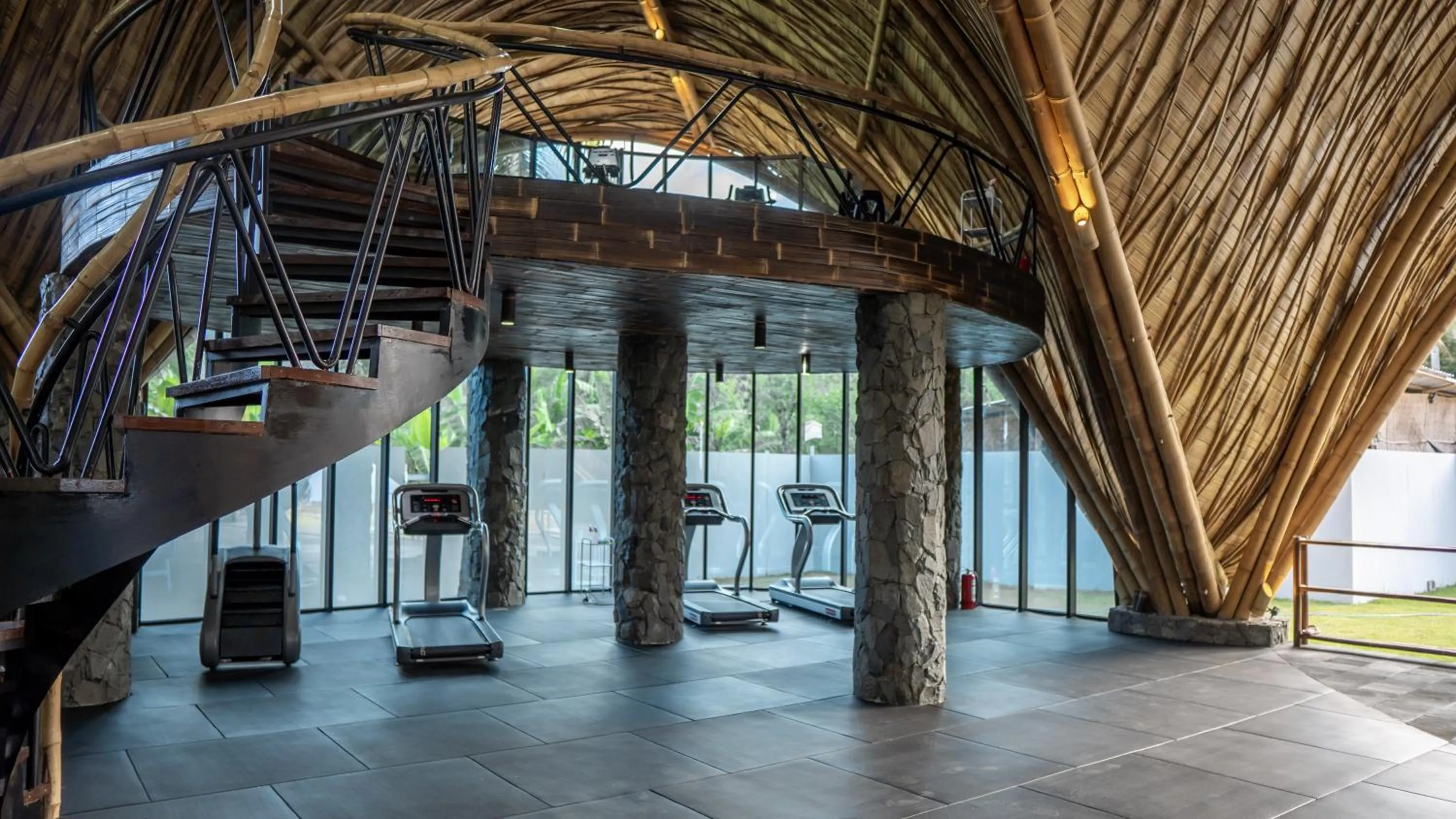 Fitness centre/facilities in Kumbara Villas