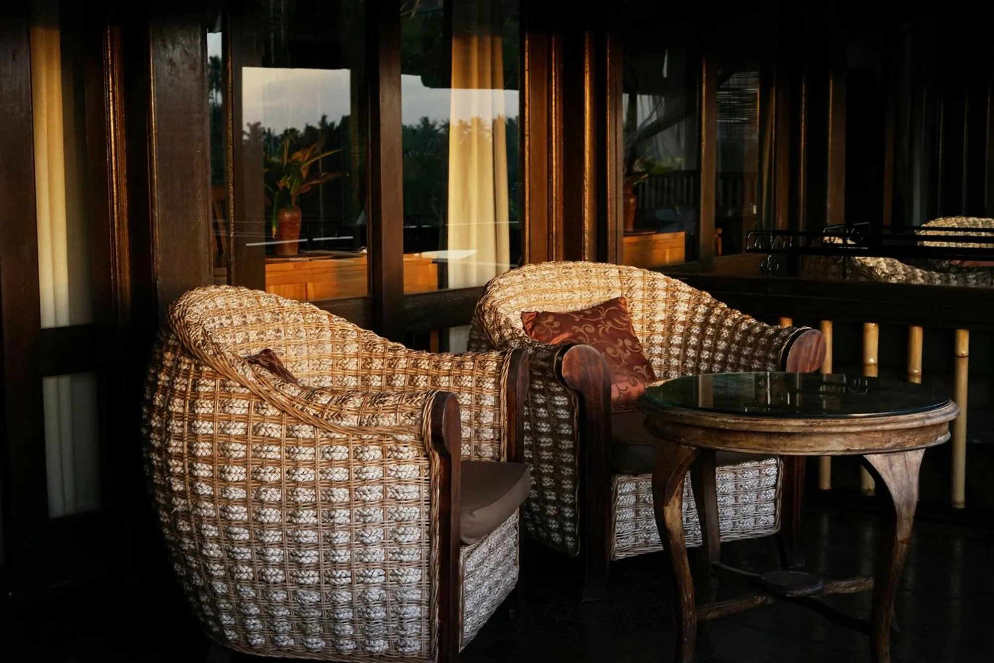 Patio in Sunrise Villa Ubud