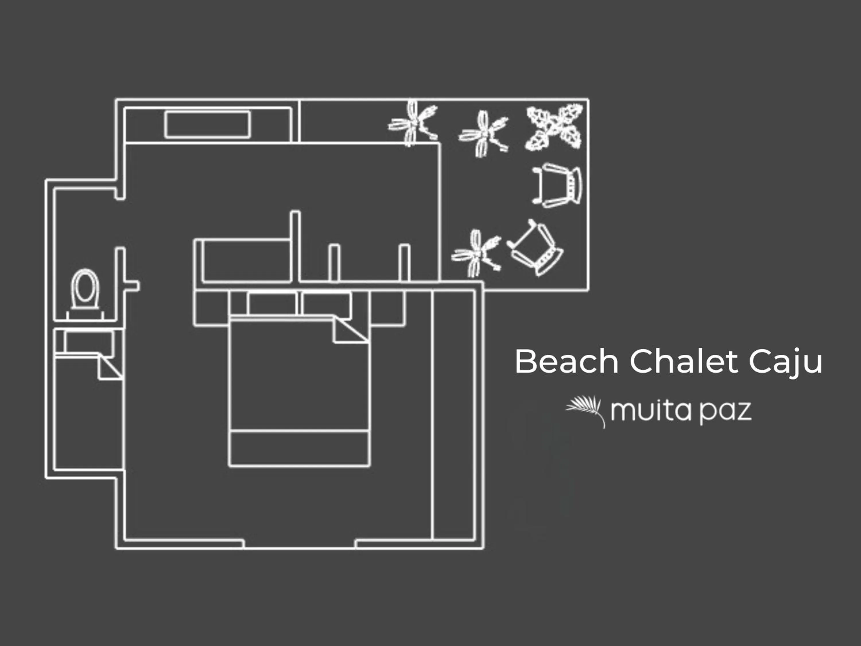 Floor plan in Muita Paz