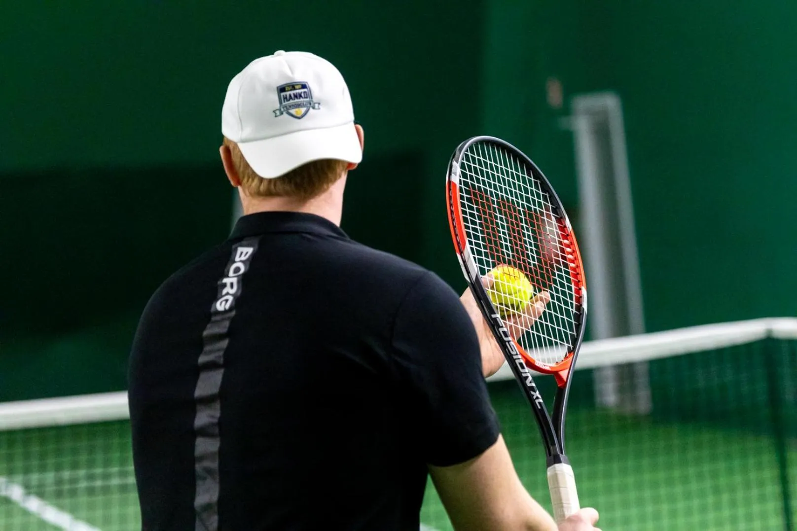 Tennis court in Regatta Spa Hotel