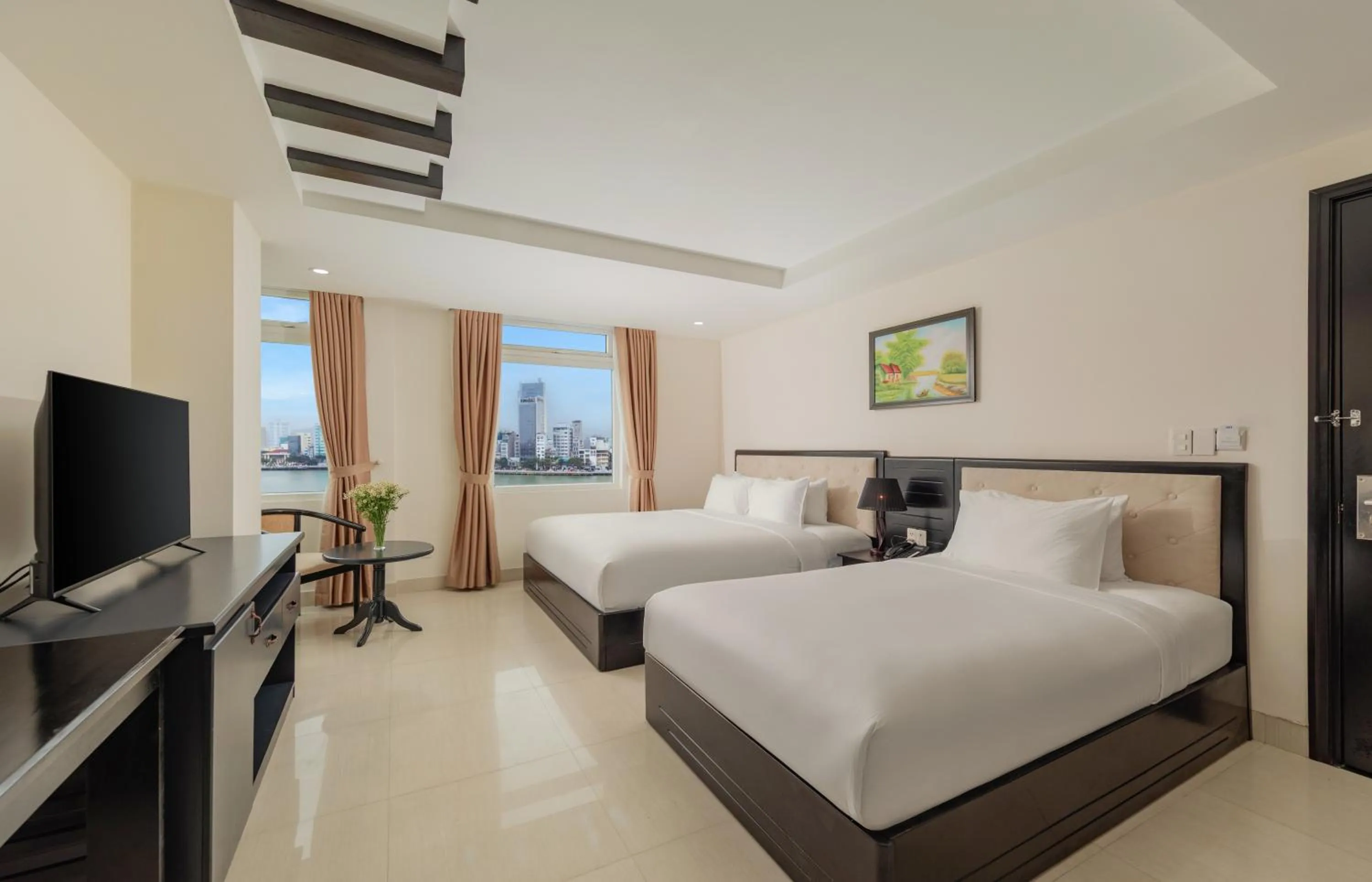 Bedroom, Bed in Kay Hotel Han Riverfront