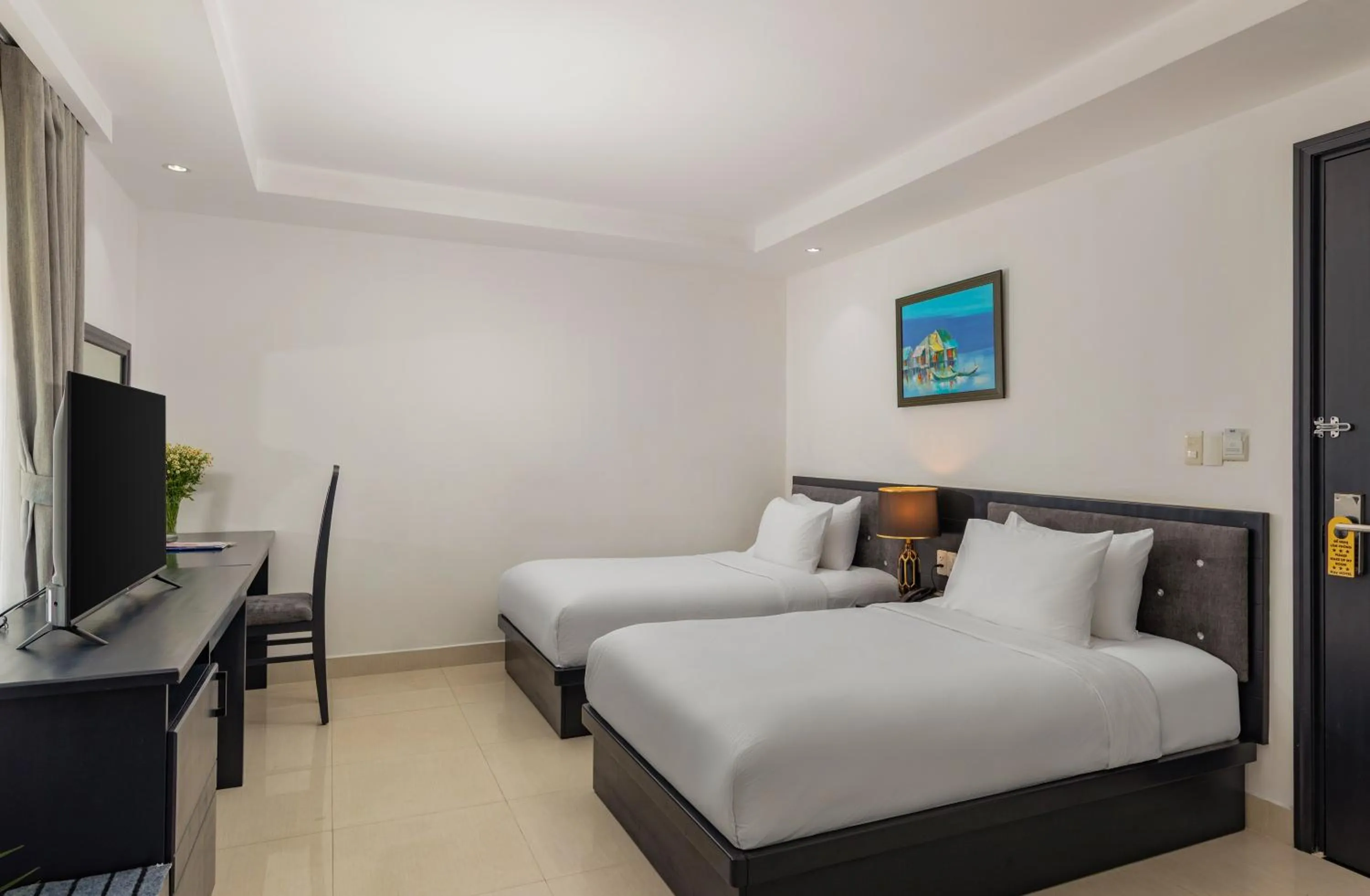 Bedroom, Bed in Kay Hotel Han Riverfront