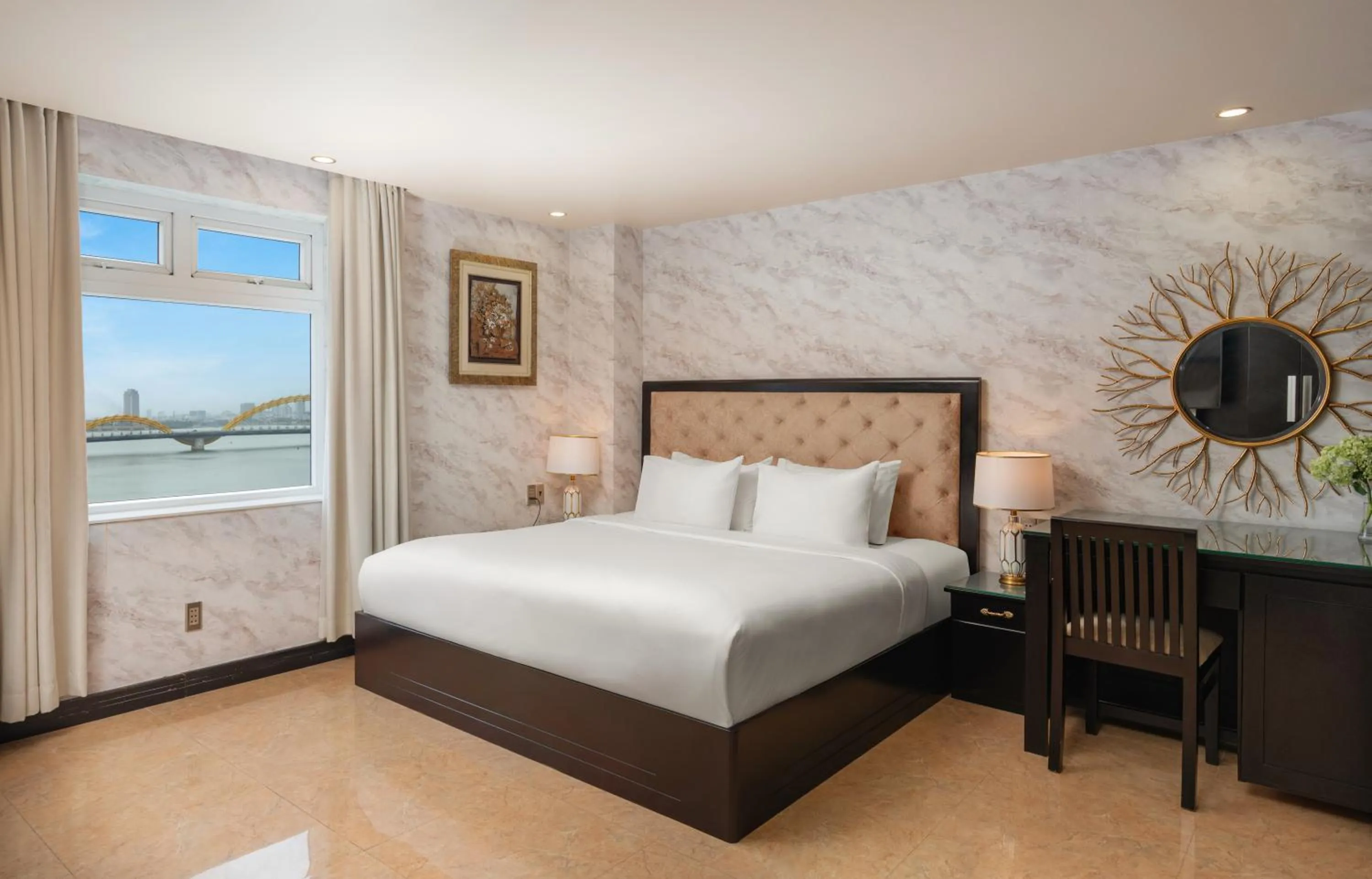 Bedroom, Bed in Kay Hotel Han Riverfront