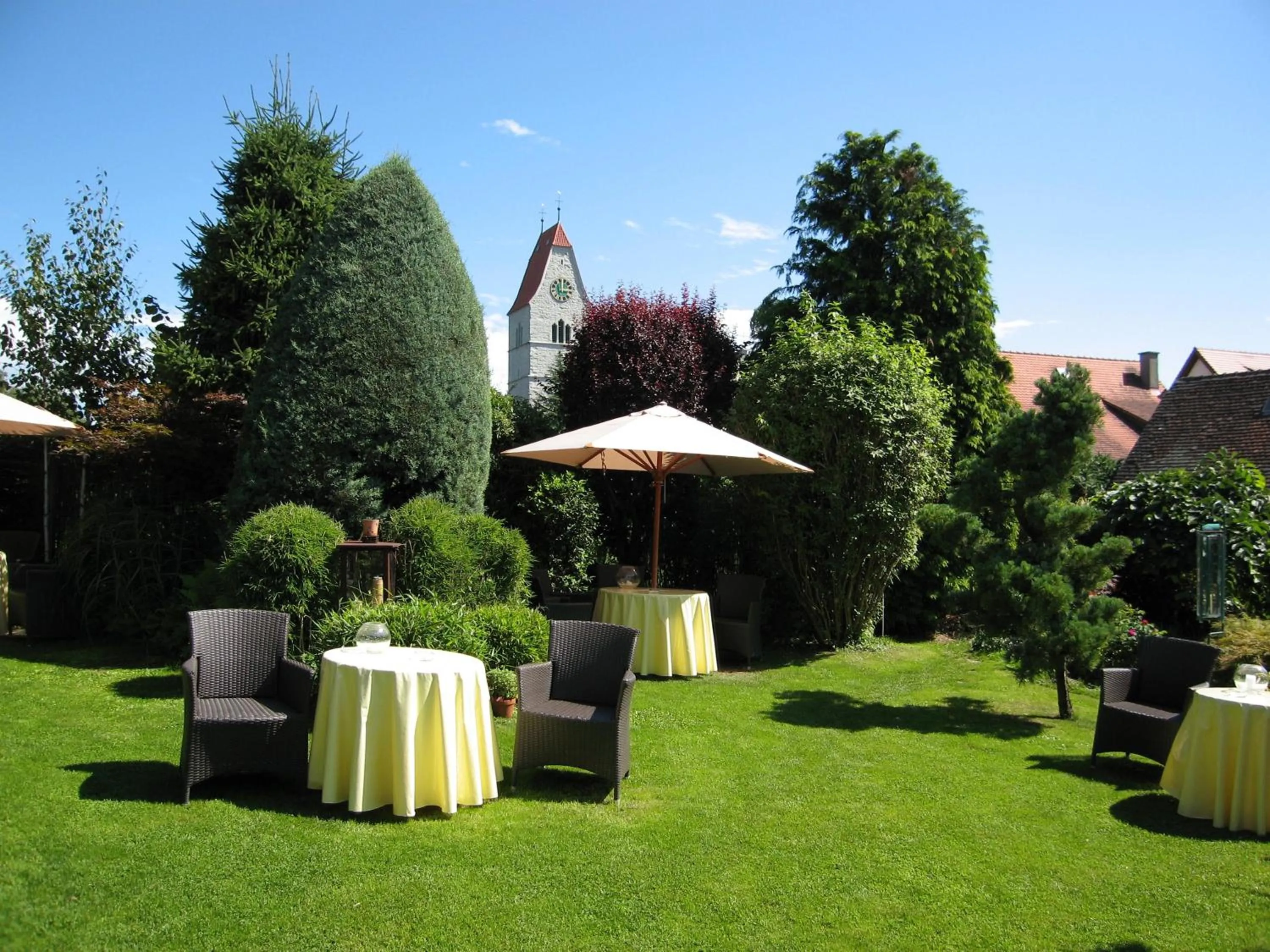 Garden in Hotel Der Löwen