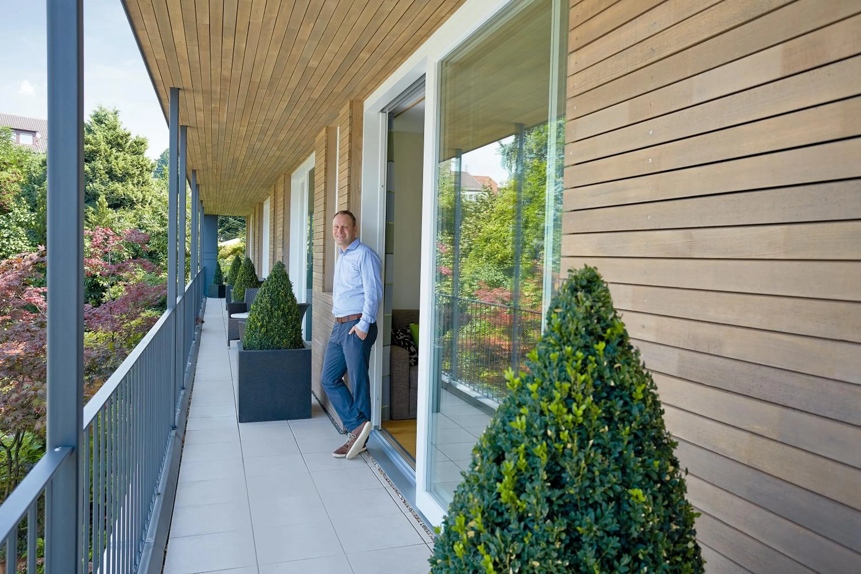 Property building in Hotel Der Löwen