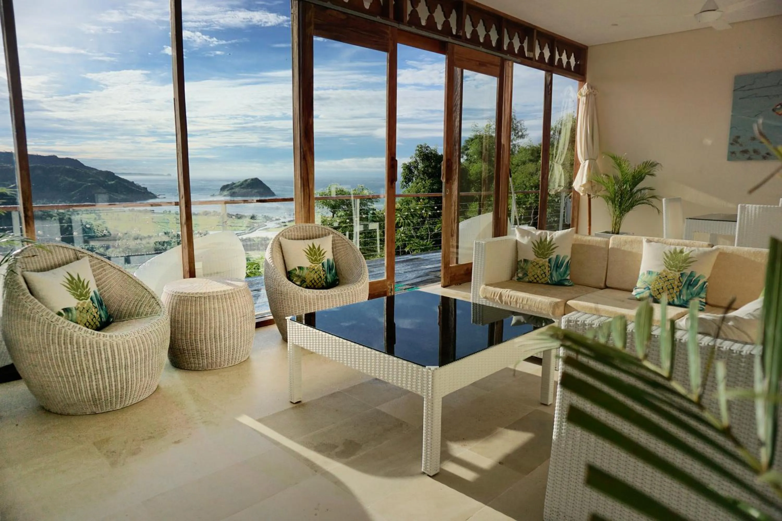 Living room in Villa Atas Pelangi