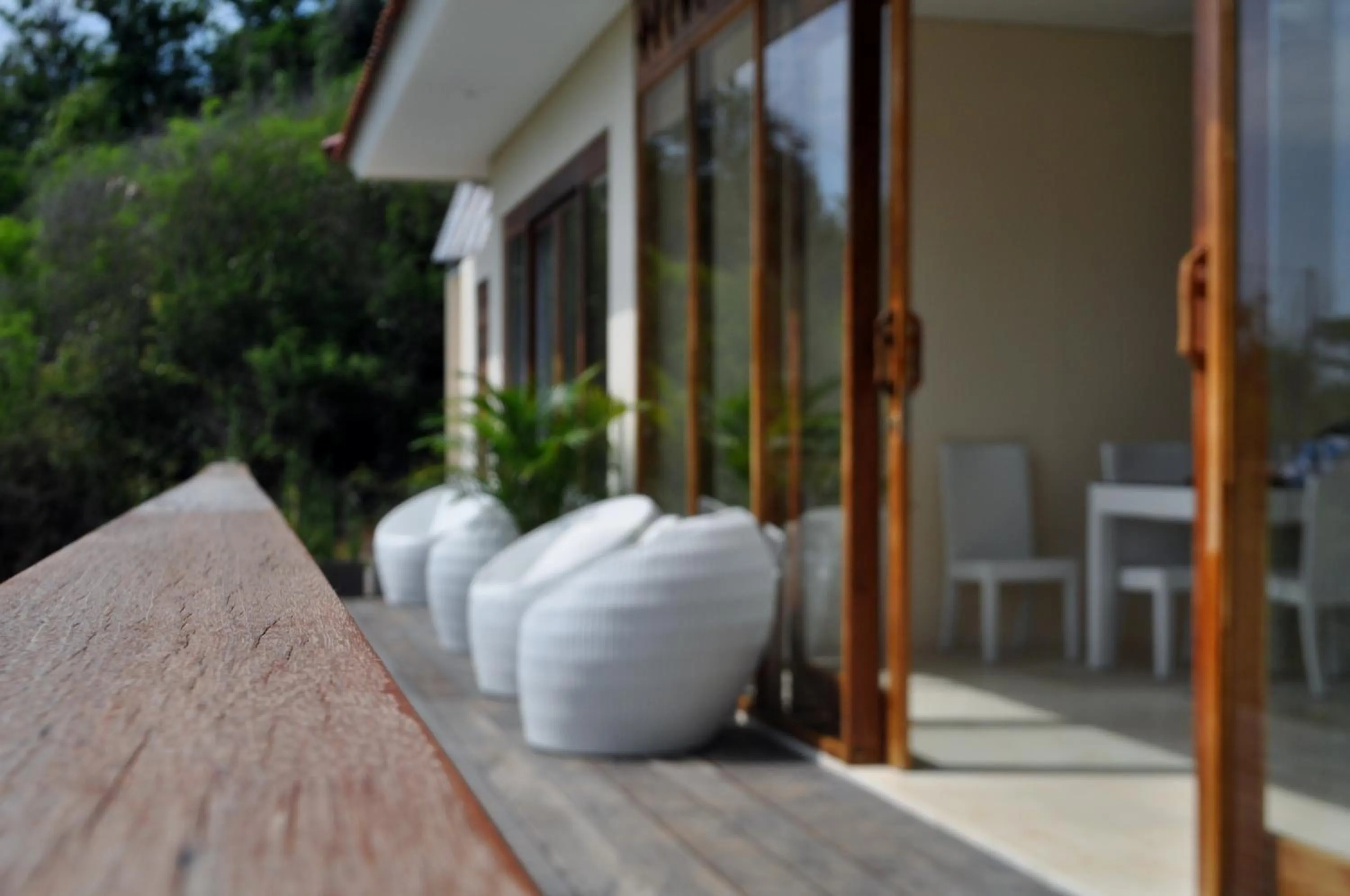 Balcony/Terrace in Villa Atas Pelangi