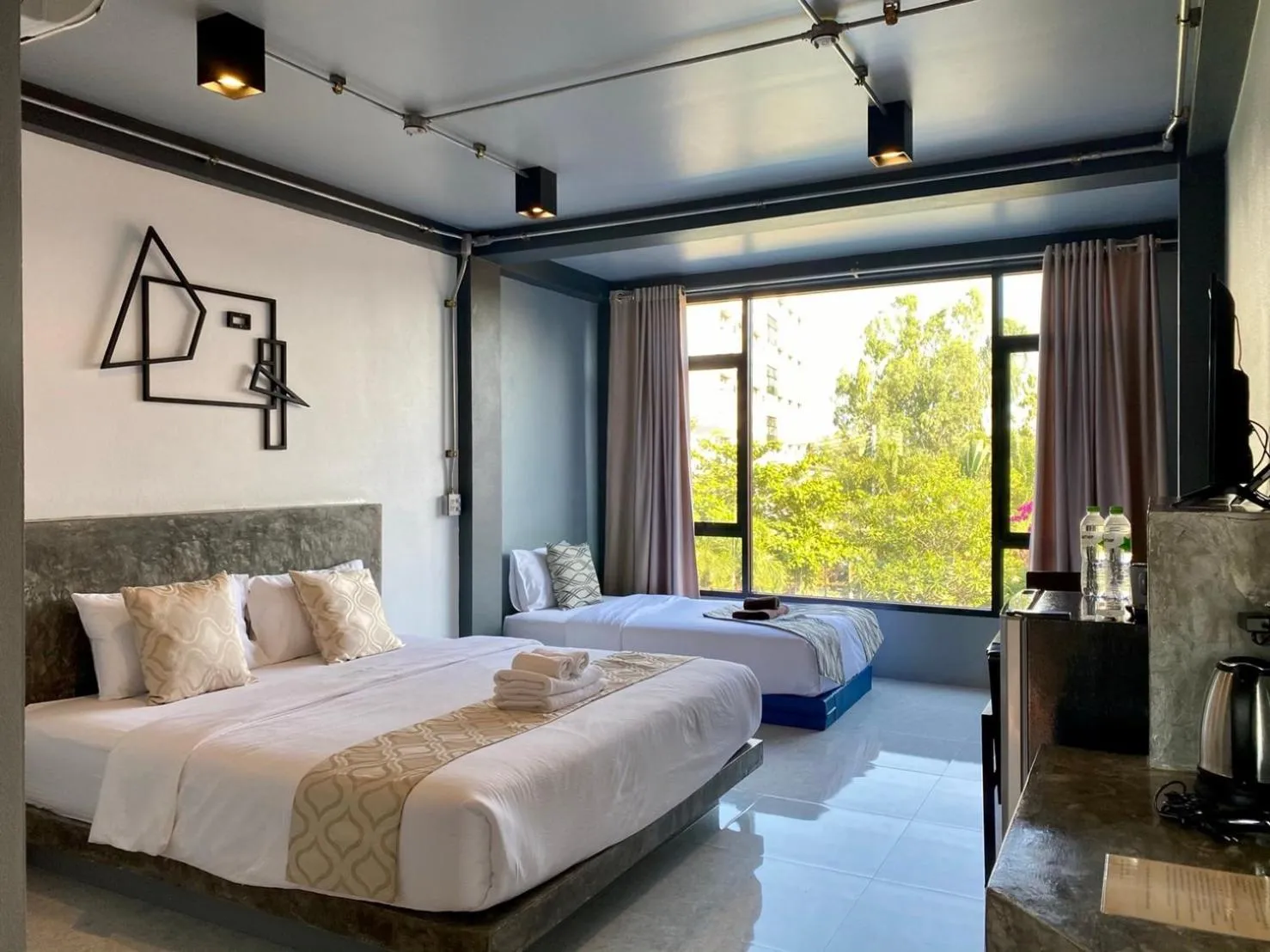 Bedroom, Bed in Midtown Sukhothai