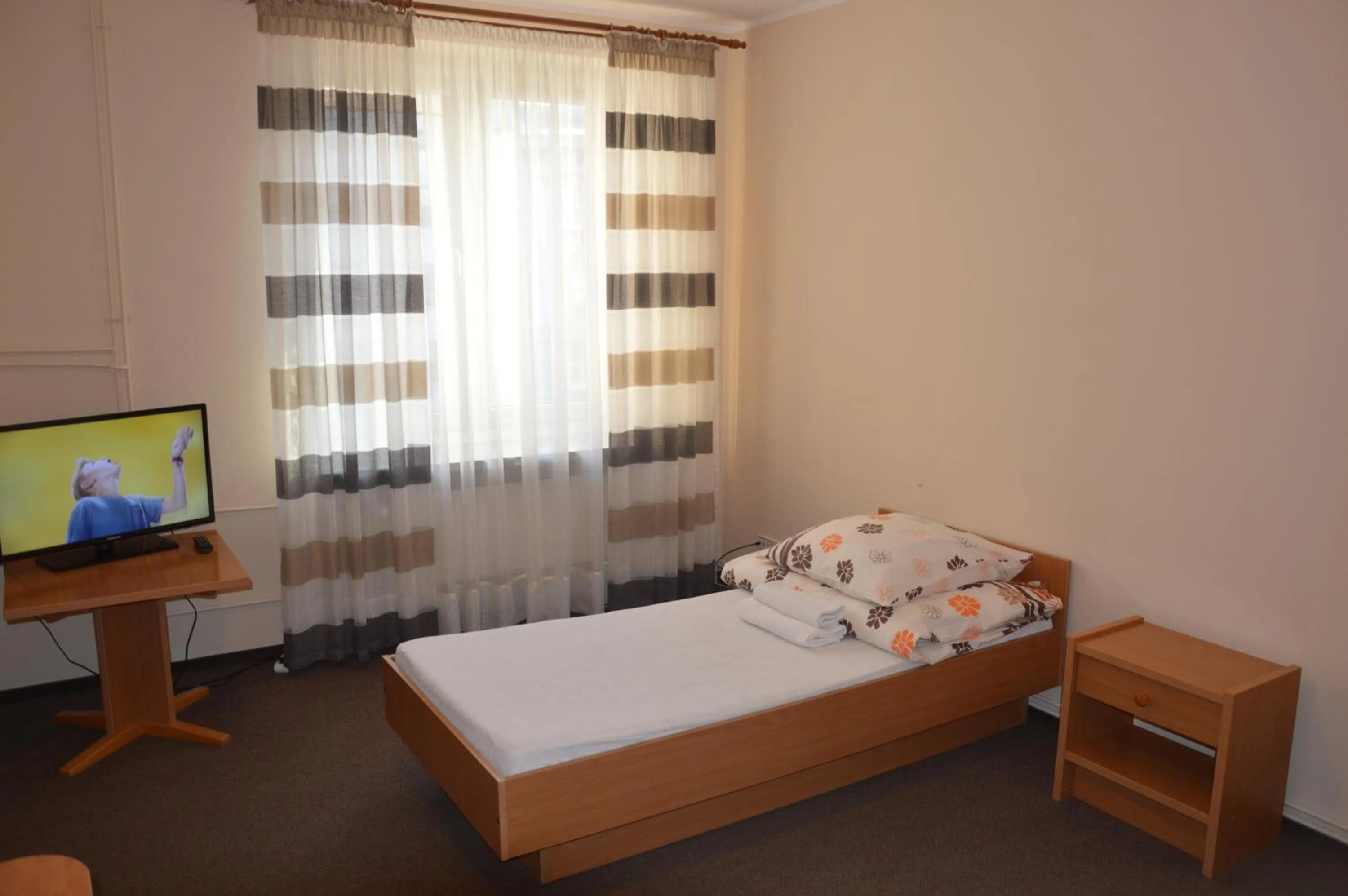 Bed in Pokoje Gościnne Centrum Kultury Prawosławnej