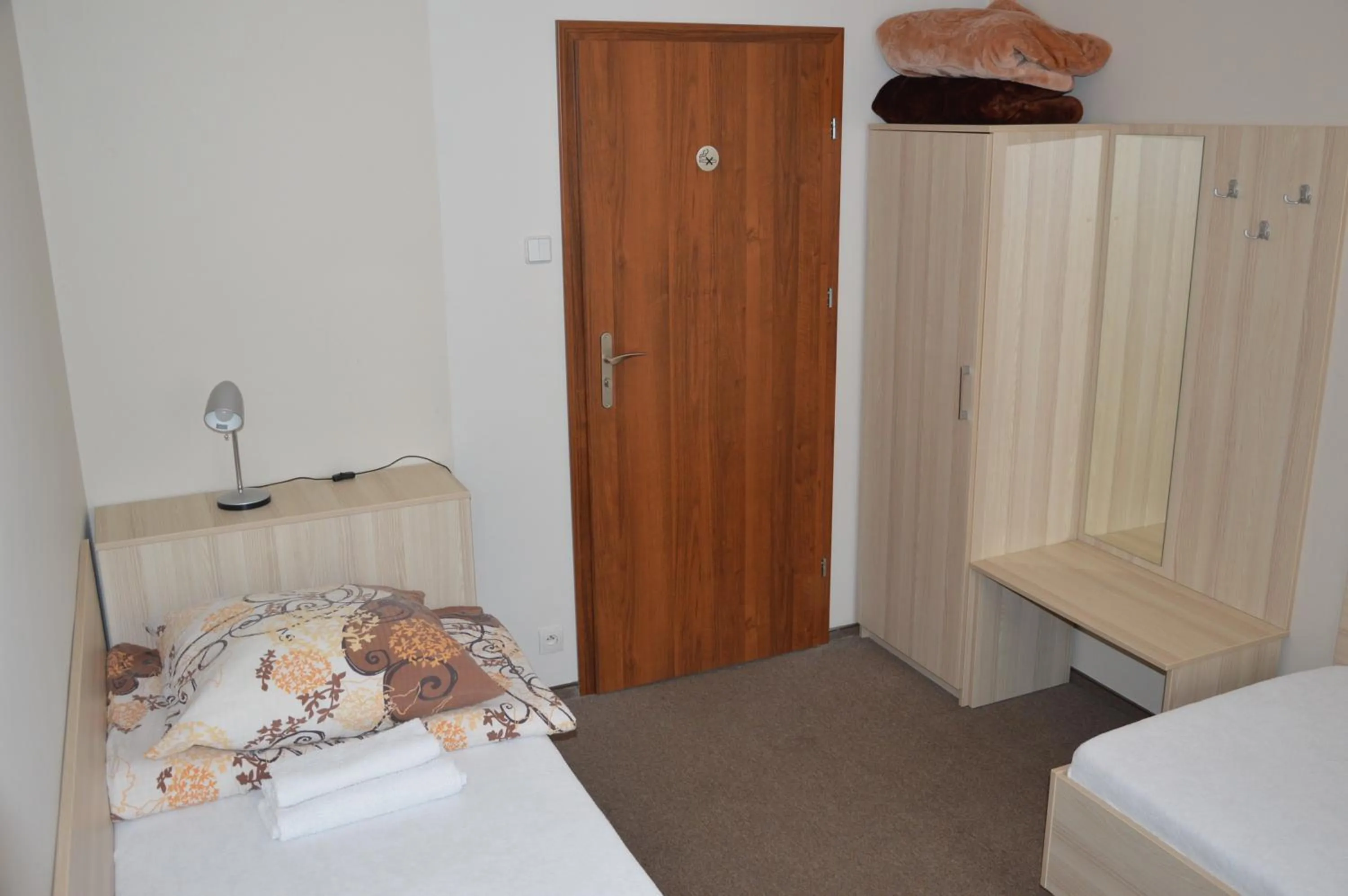 Bed in Pokoje Gościnne Centrum Kultury Prawosławnej