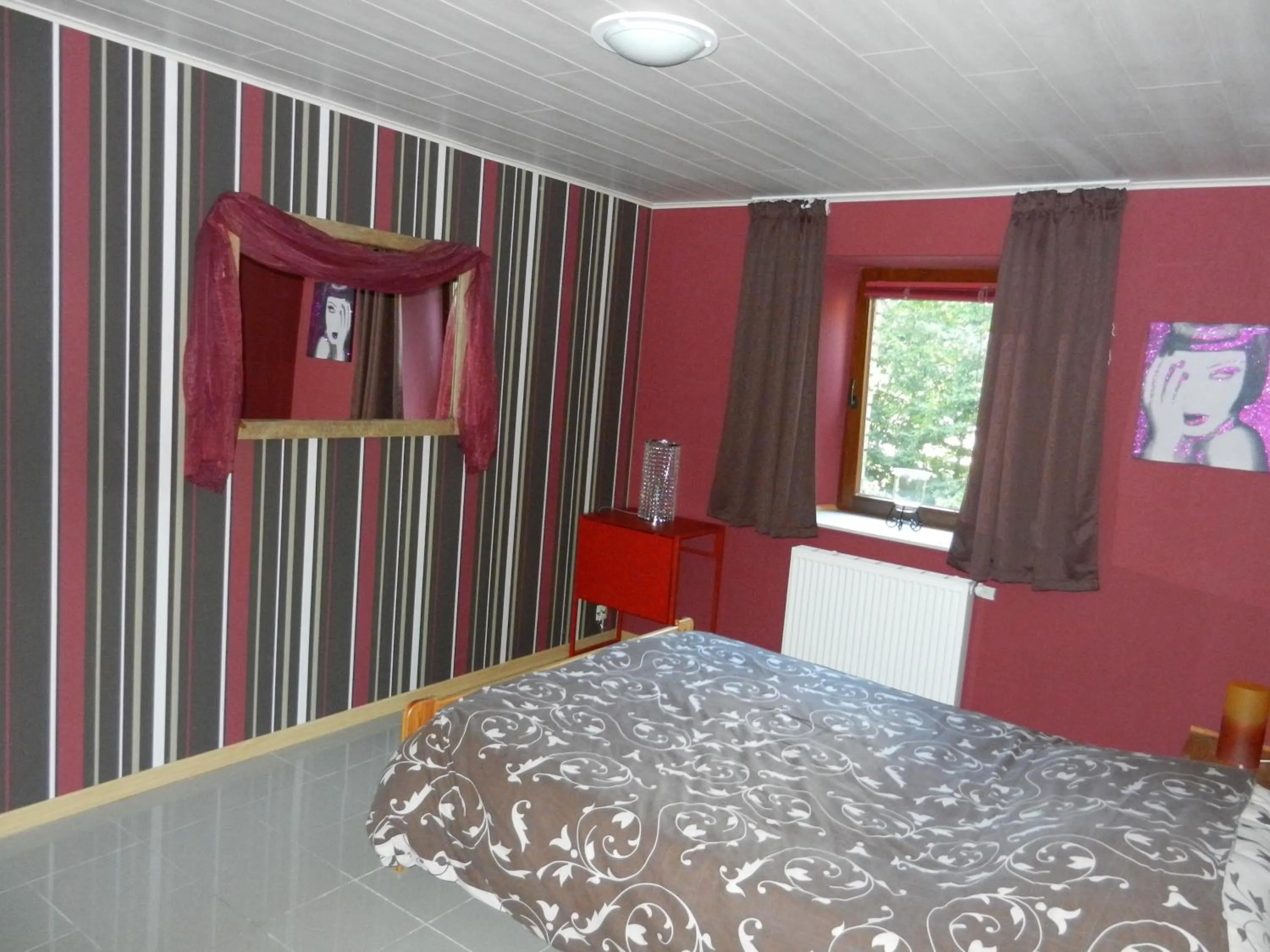 Bedroom, Bed in B&B Le 'Ti 'Bou de Refuge