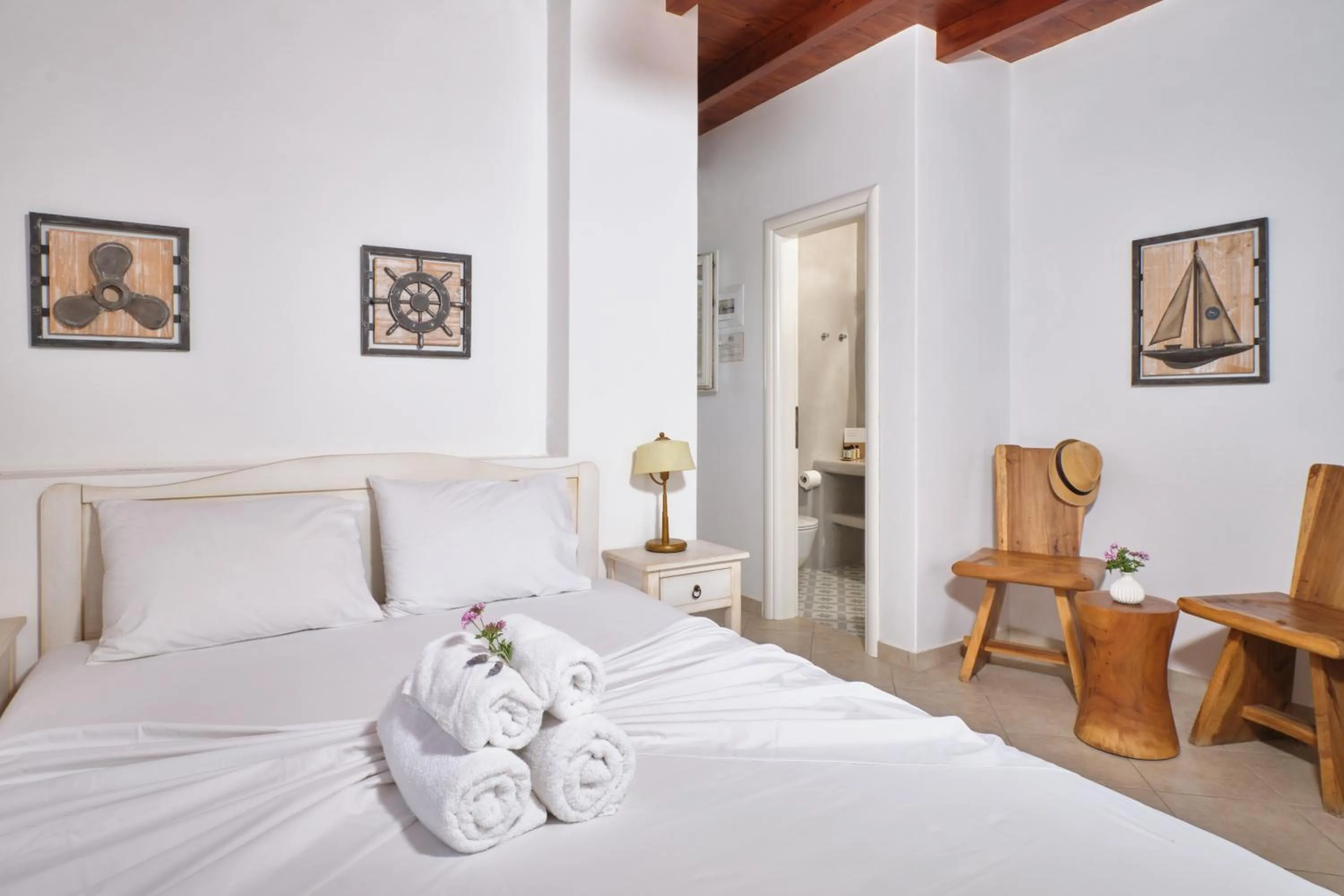 Bed in Amorgion Village