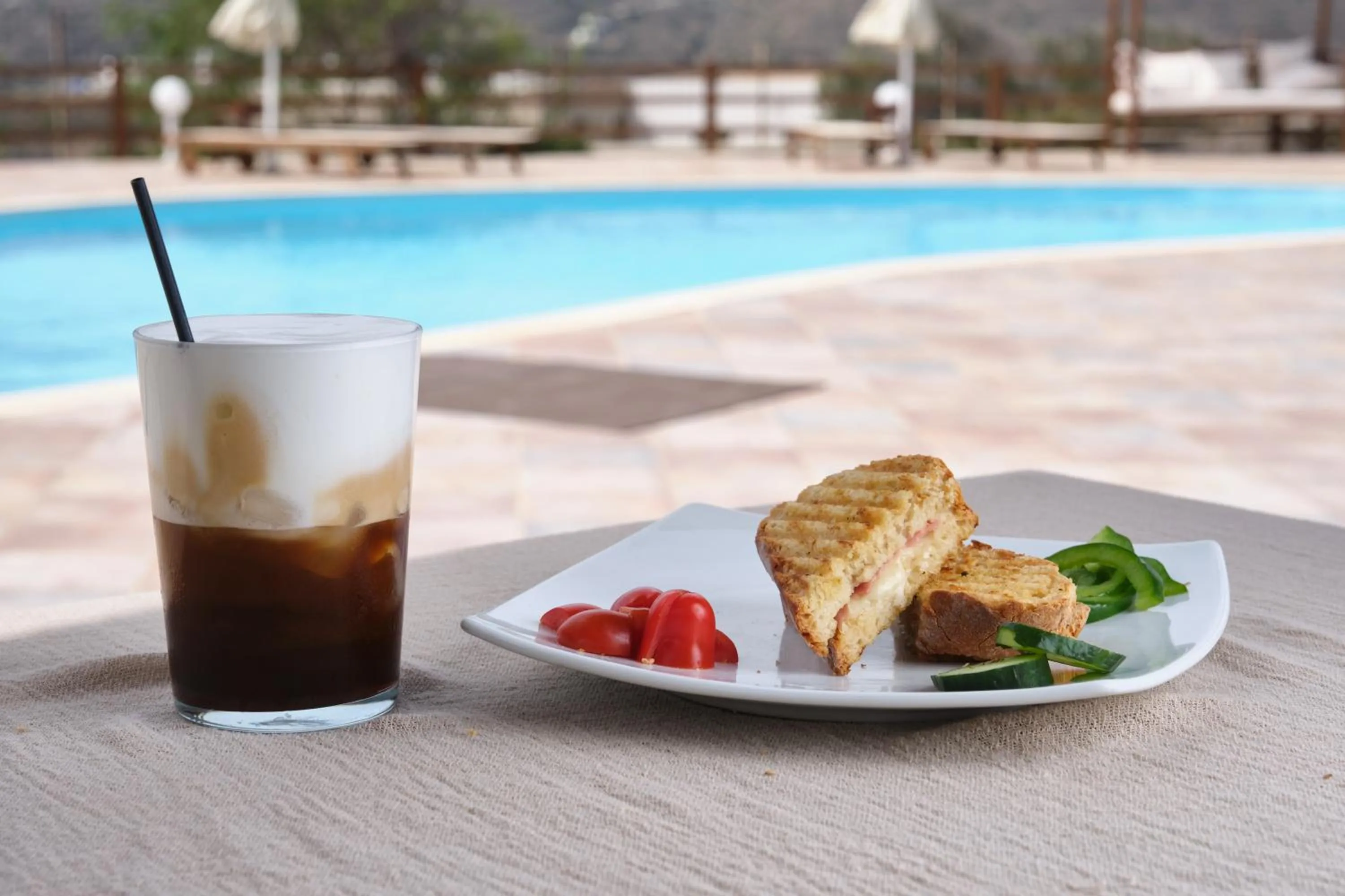 Breakfast in Amorgion Village