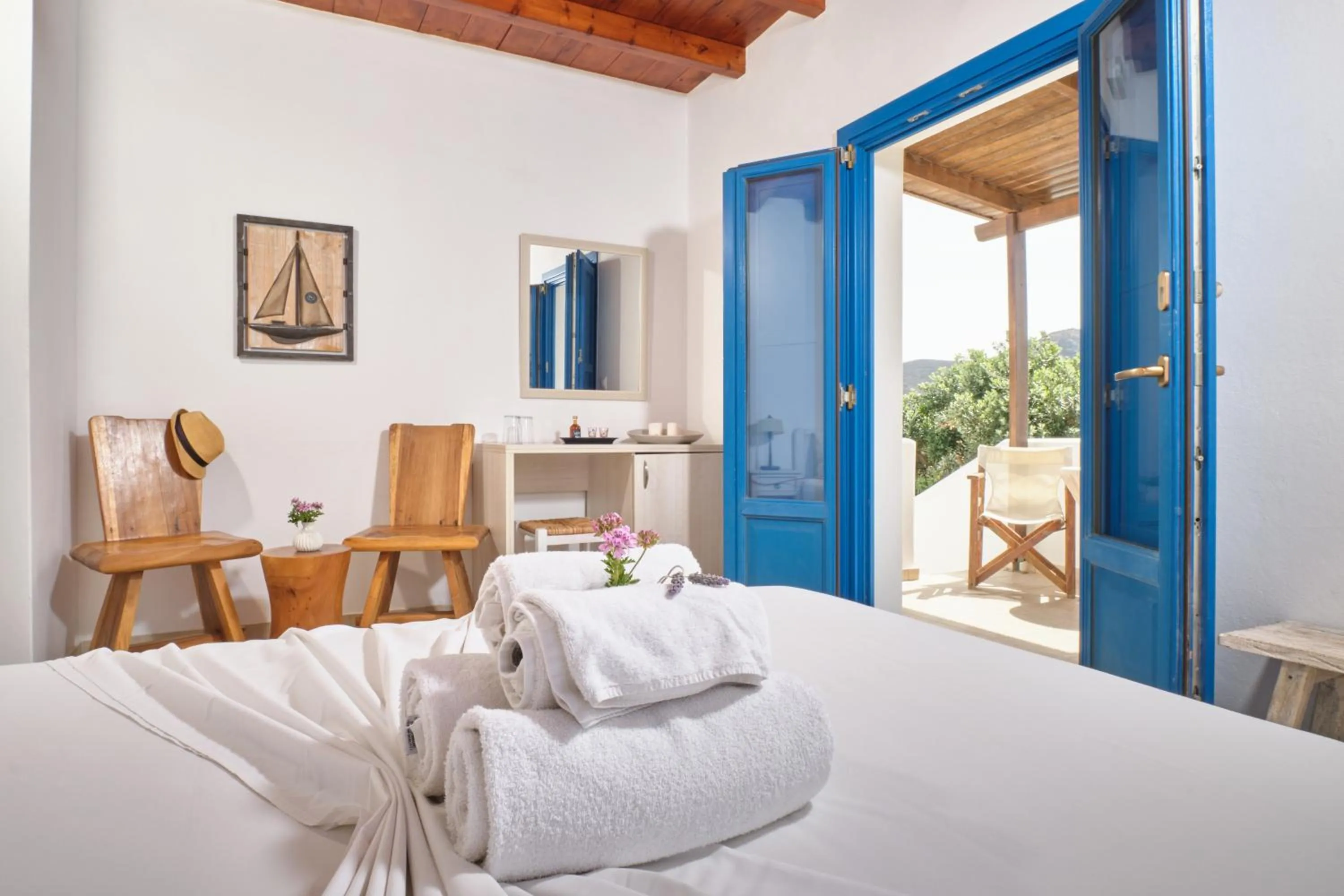 Bed in Amorgion Village