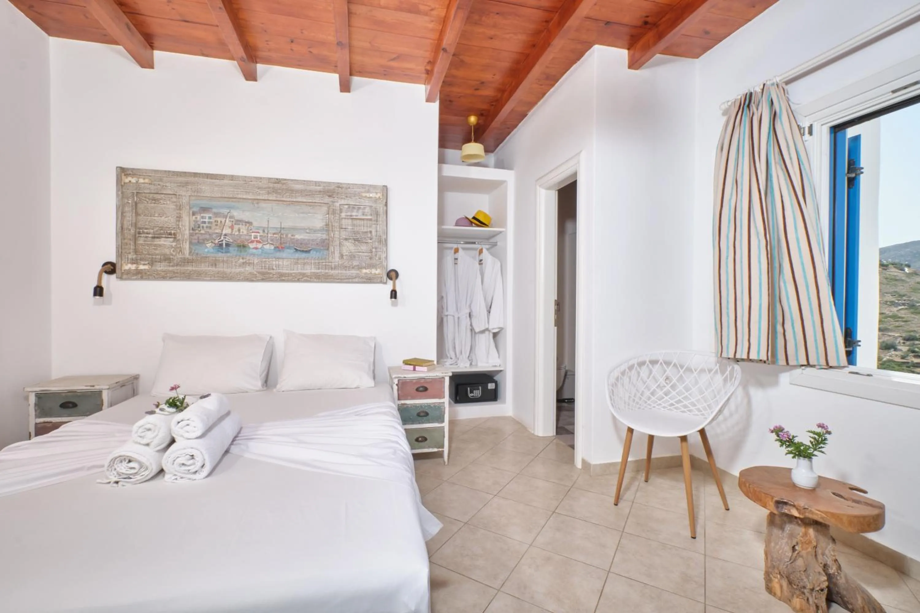 Bed in Amorgion Village