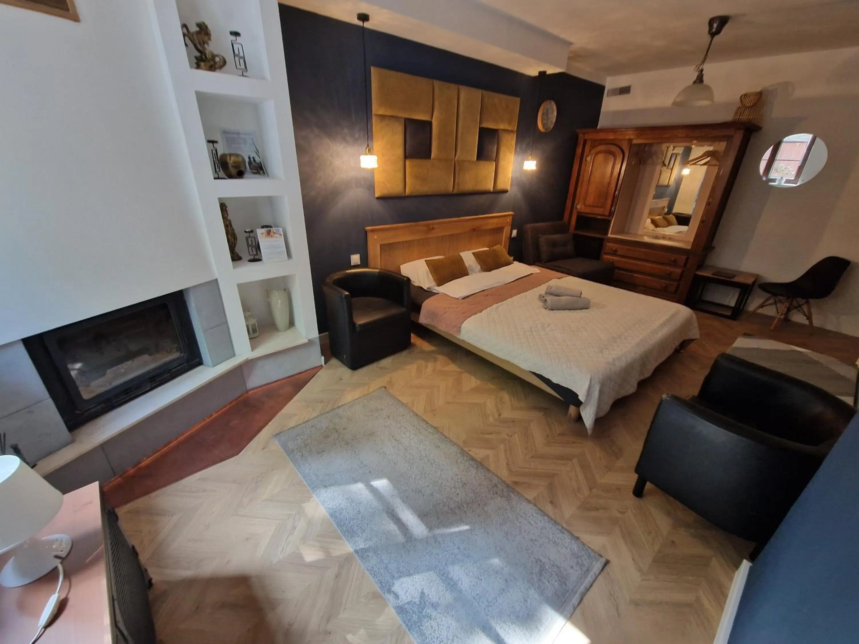 Bed in Willa Pod Basztą Restauracja&Wellness