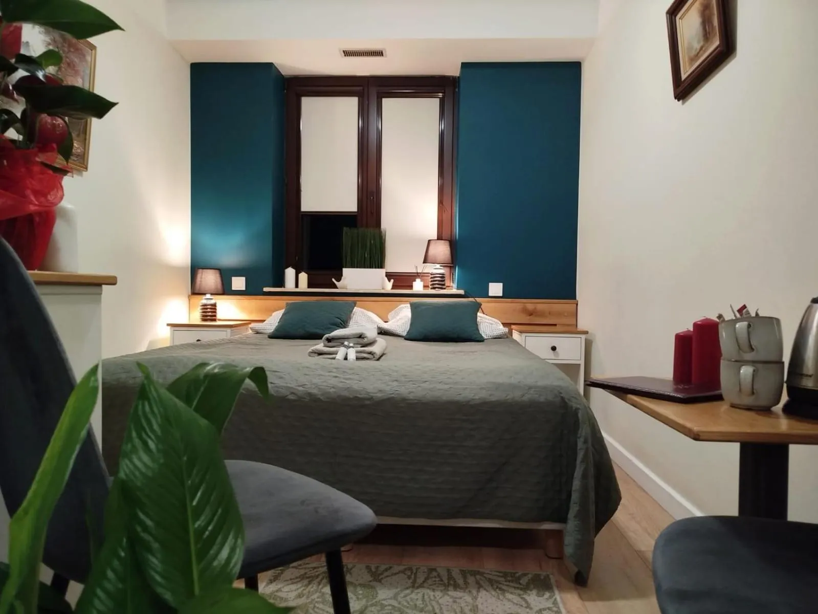 Bed in Willa Pod Basztą Restauracja&Wellness