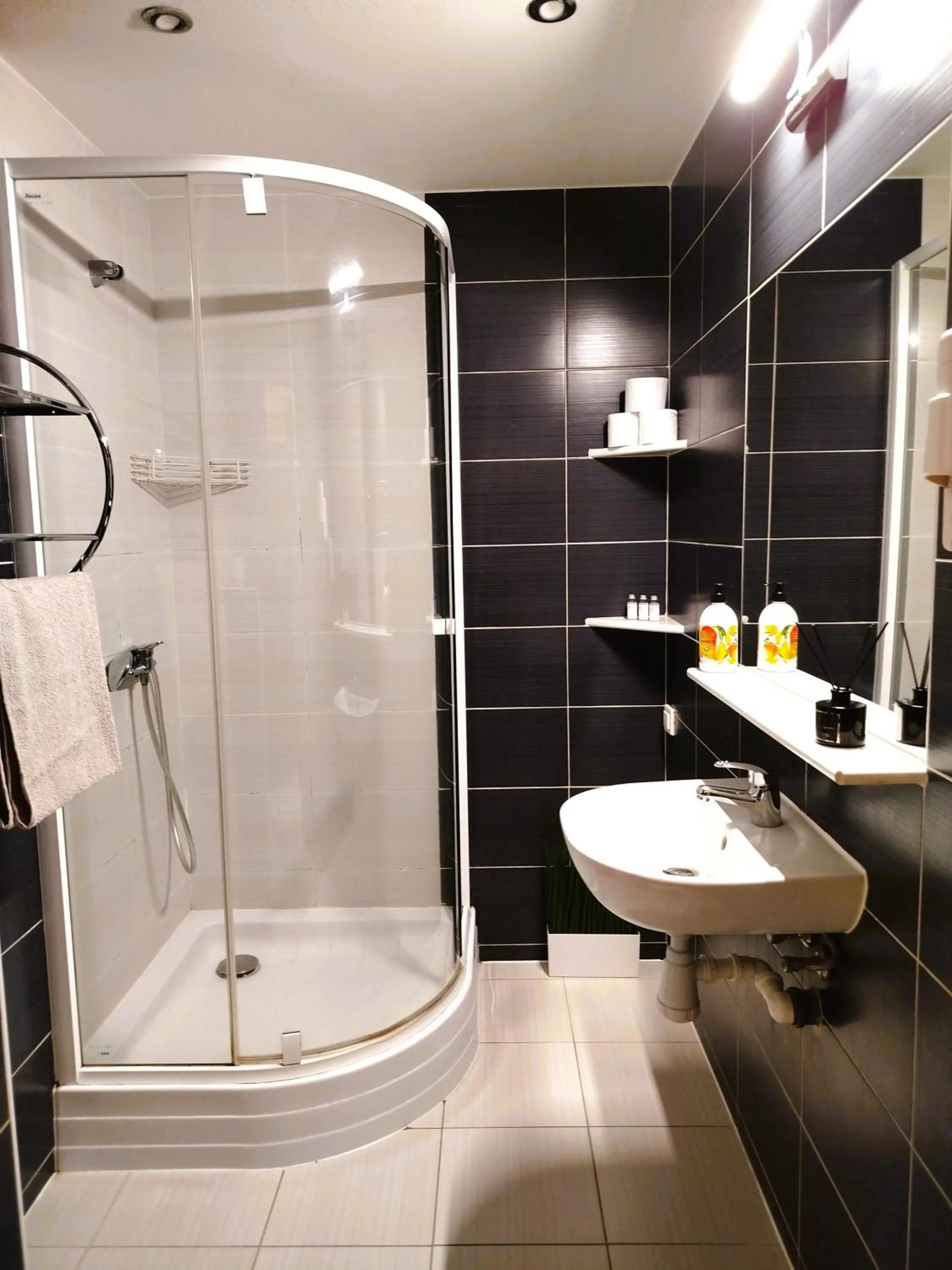 Shower in Willa Pod Basztą Restauracja&Wellness