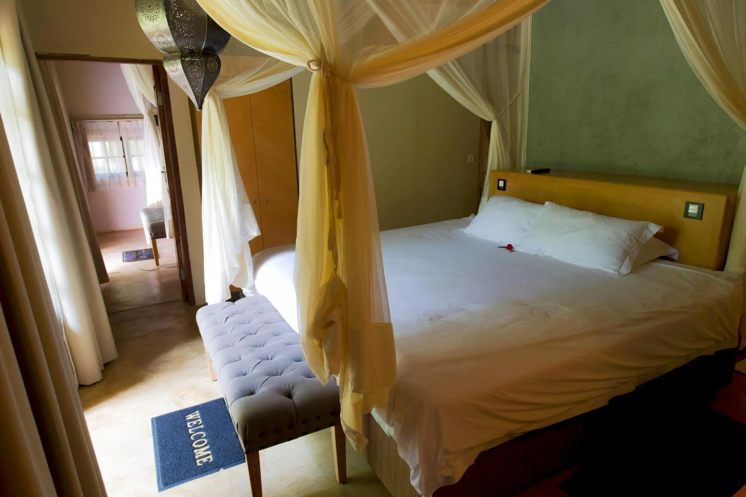 Bedroom, Bed in The Royal Sichango Village