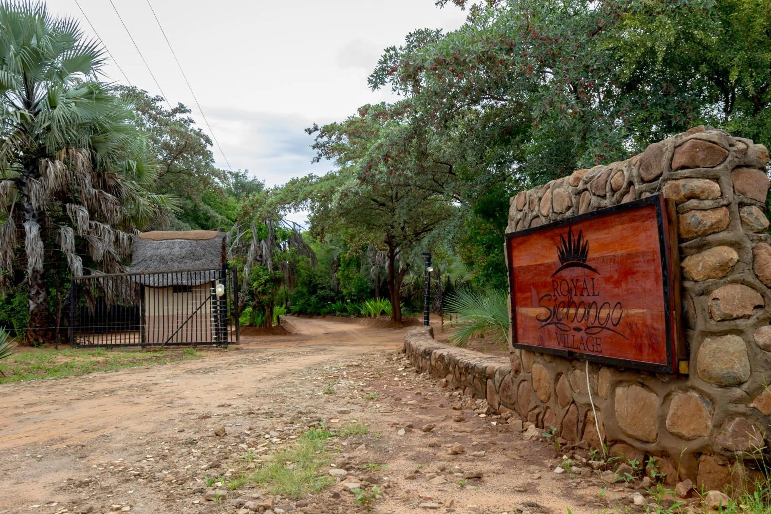 Facade/entrance in The Royal Sichango Village