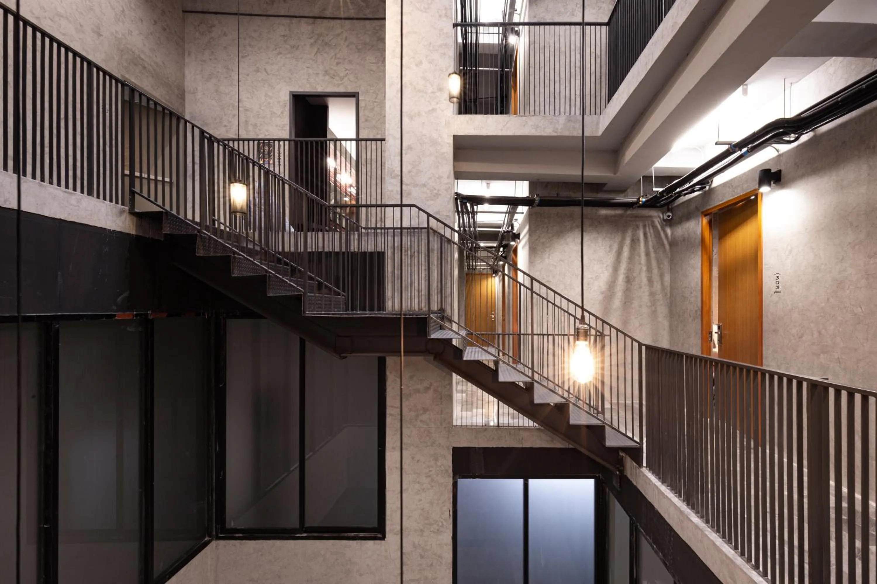 Balcony/Terrace in Luk Hostel