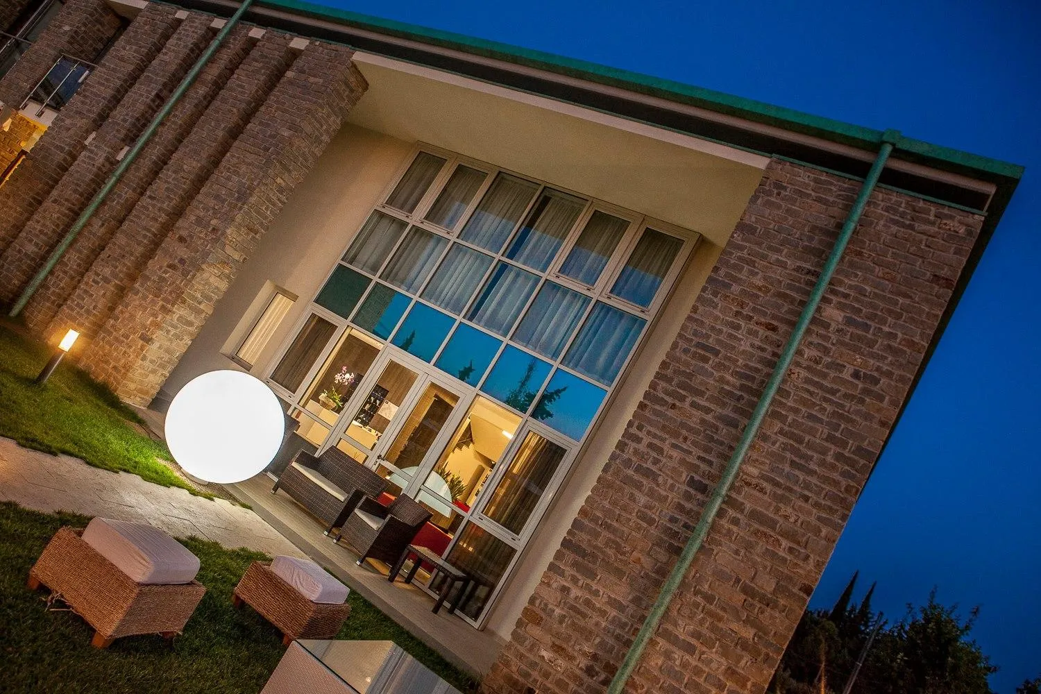 Garden in Chianti Village Morrocco